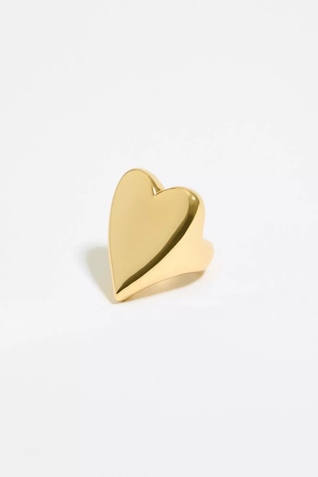 BIMBA Y LOLA Anillo Corazon Dorado Clearance