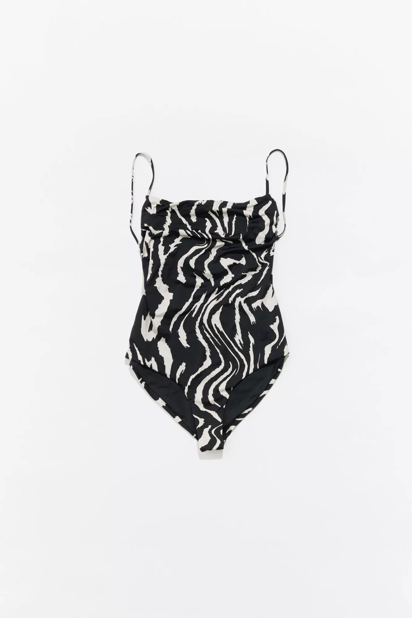 BIMBA Y LOLA Banador Print Tiger Liquid Negro Best Sale