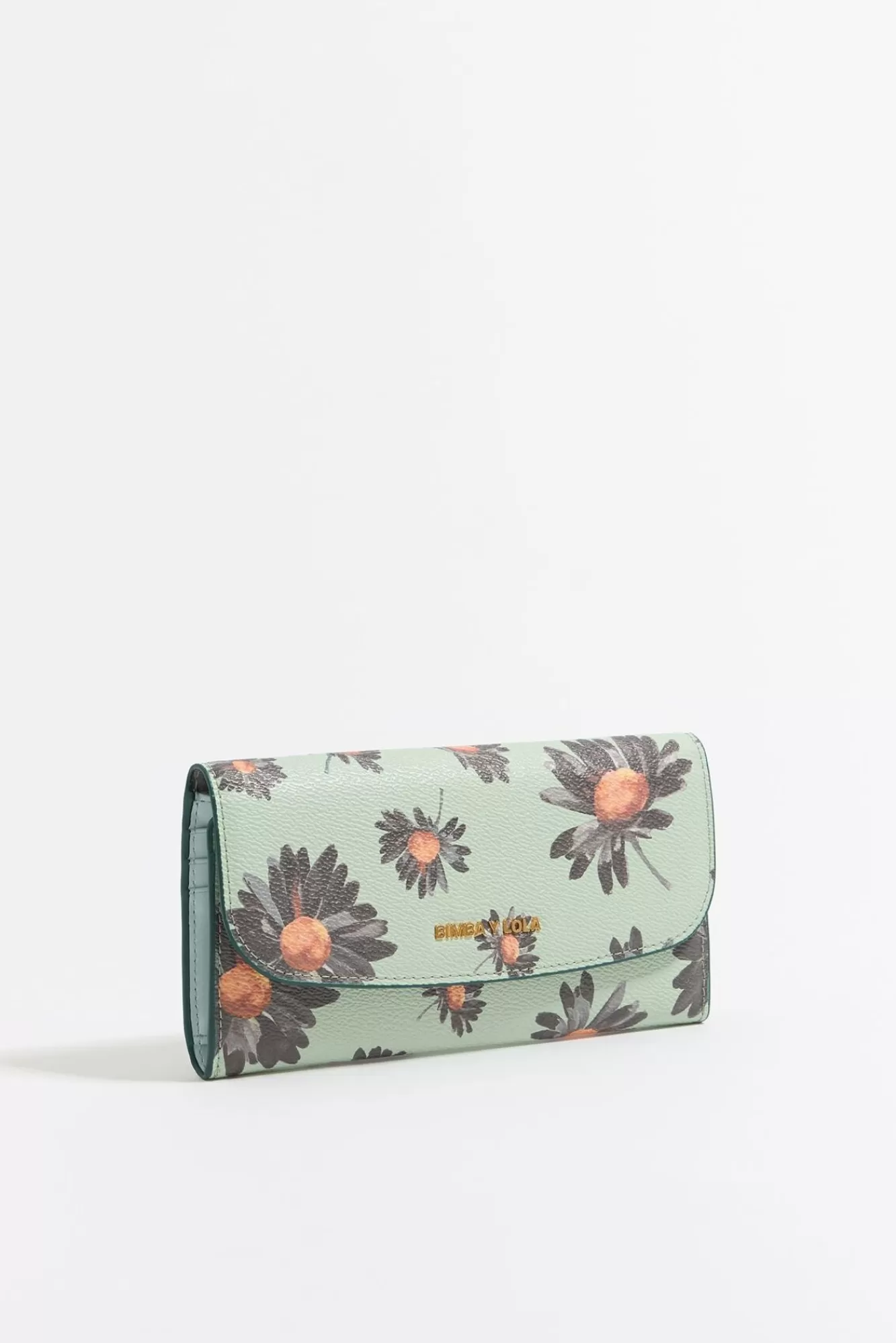 BIMBA Y LOLA Billetera Solapa Daisy Verde Online