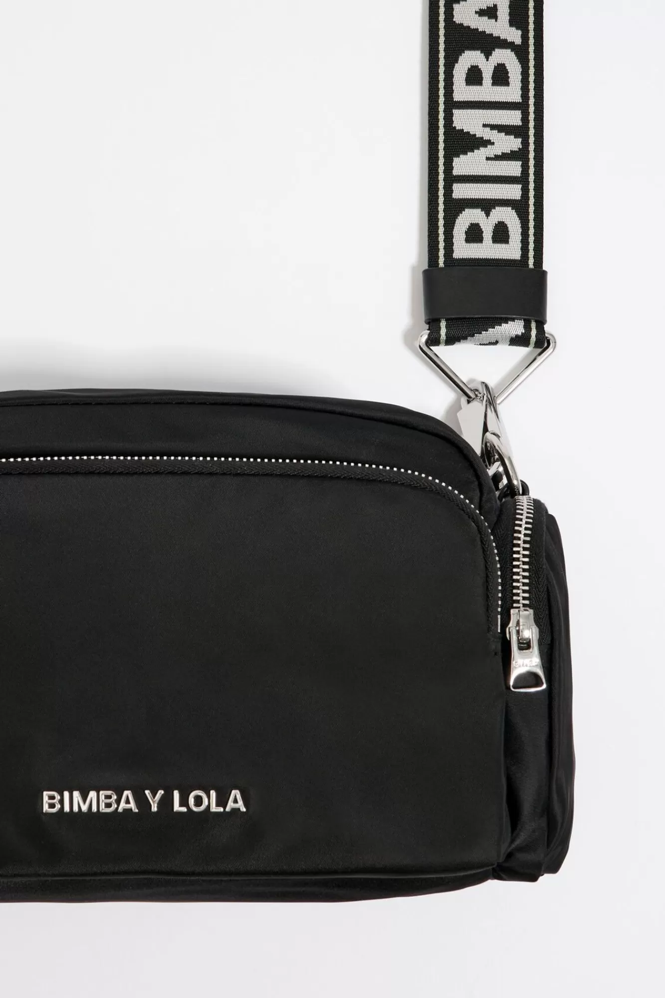 BIMBA Y LOLA Bolso Bandolera Mediano Negro Hot