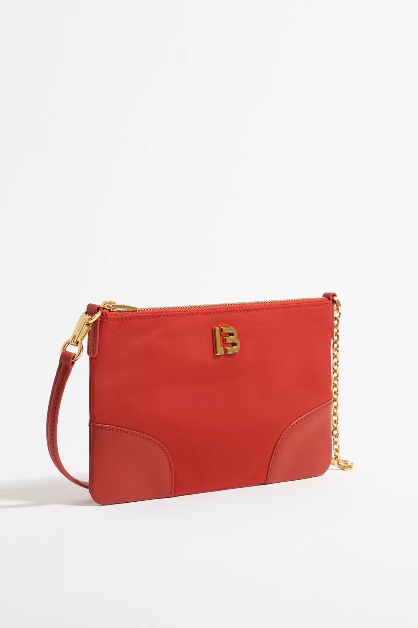 BIMBA Y LOLA Bolso Bandolera Mini Nylon Coral Flash Sale