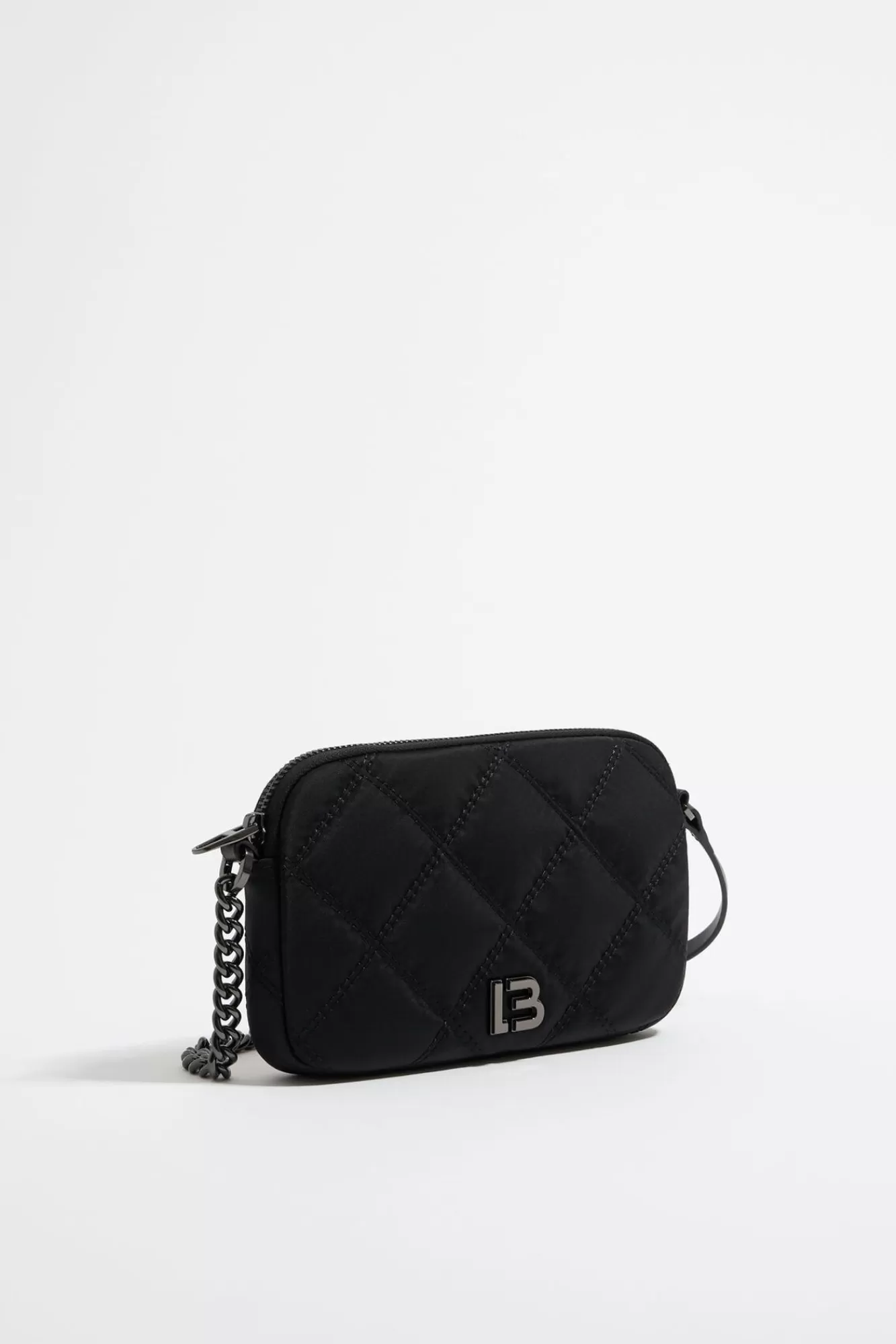 BIMBA Y LOLA Bolso Bandolera Mini Nylon Negro Discount