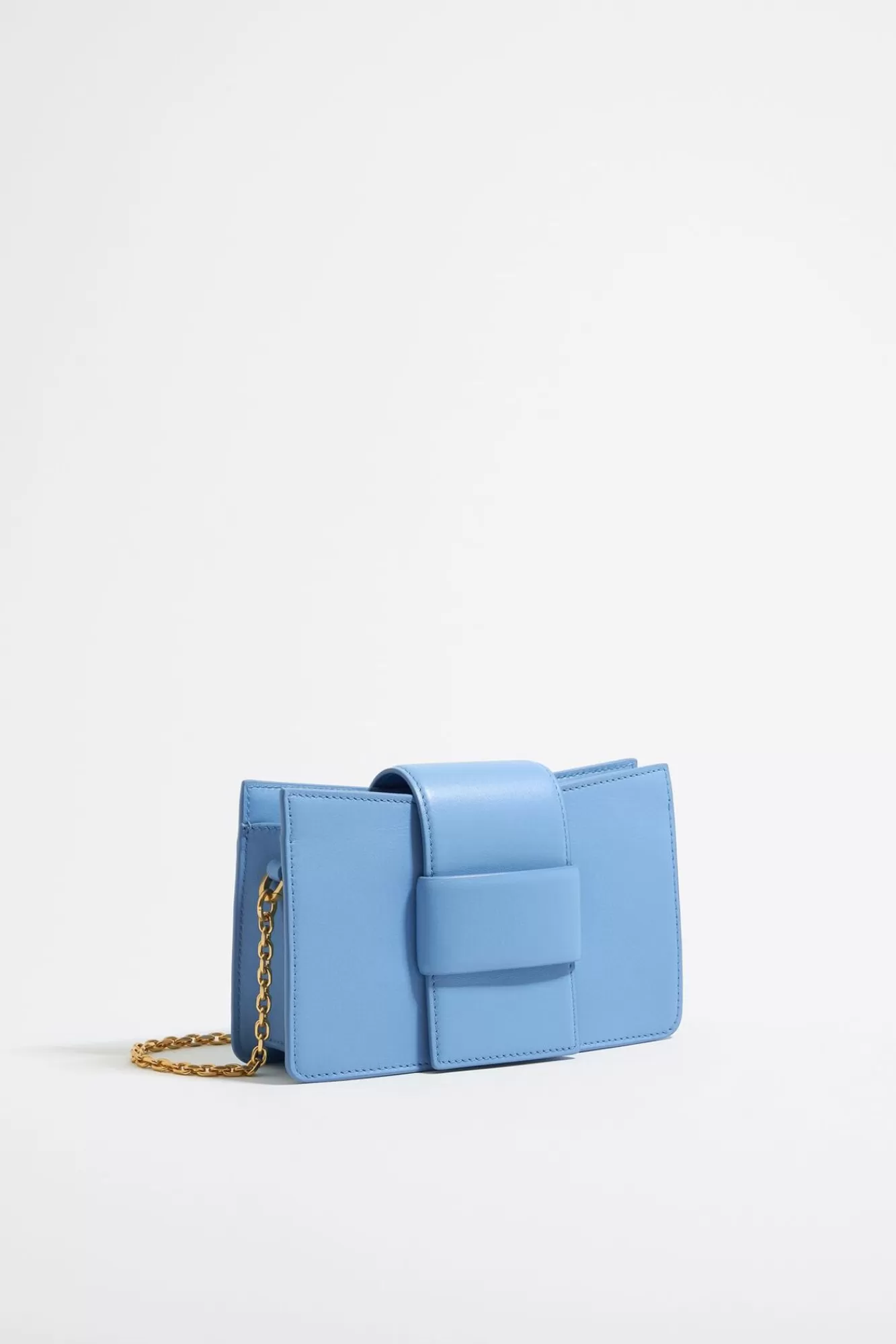 BIMBA Y LOLA Bolso Bandolera Mini Piel Azul Discount