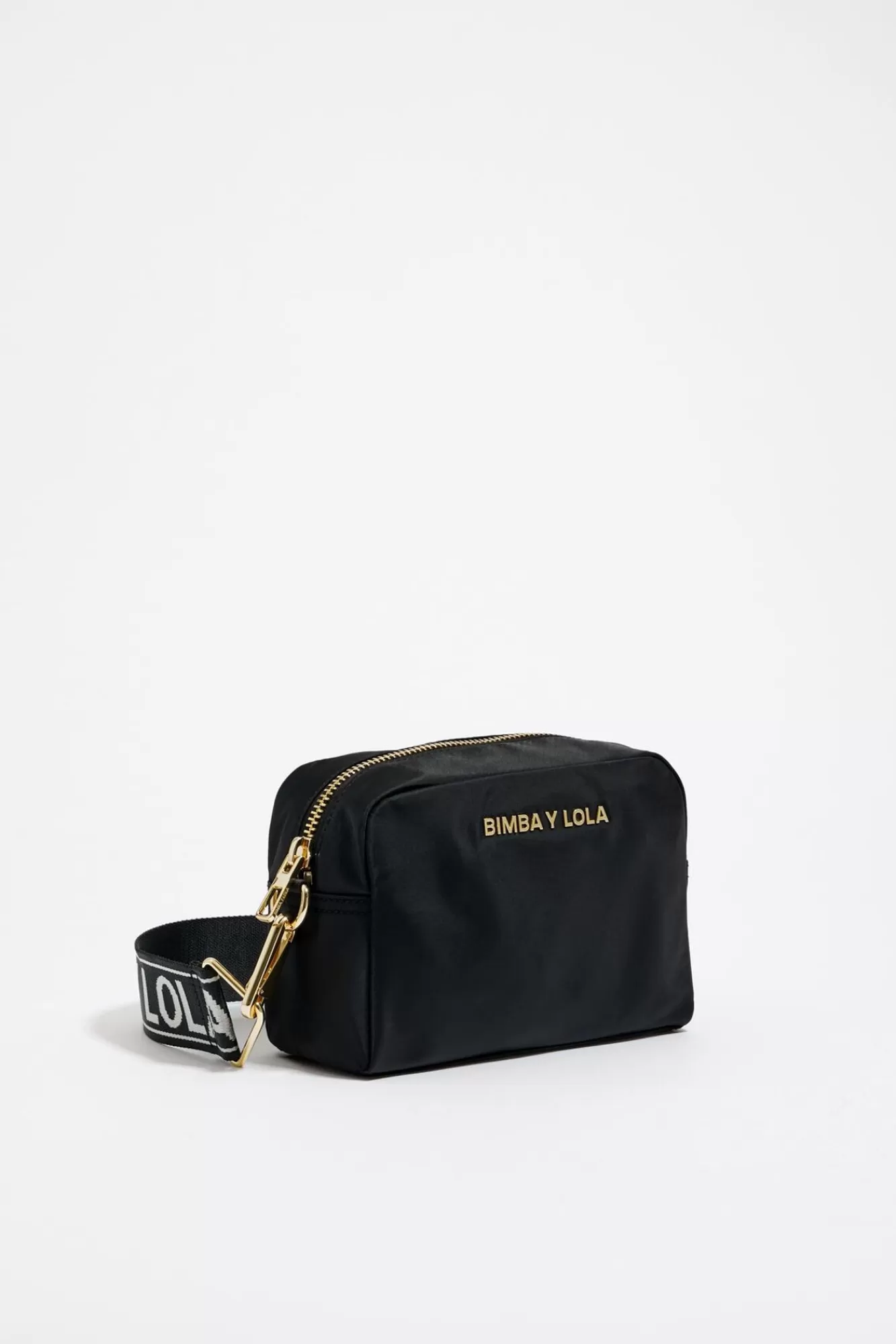 BIMBA Y LOLA Bolso Bandolera Pequeno Negro New