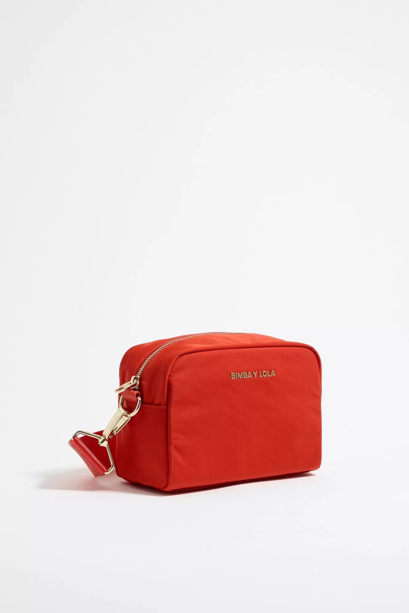 BIMBA Y LOLA Bolso Bandolera Pequeno Nylon Coral Shop