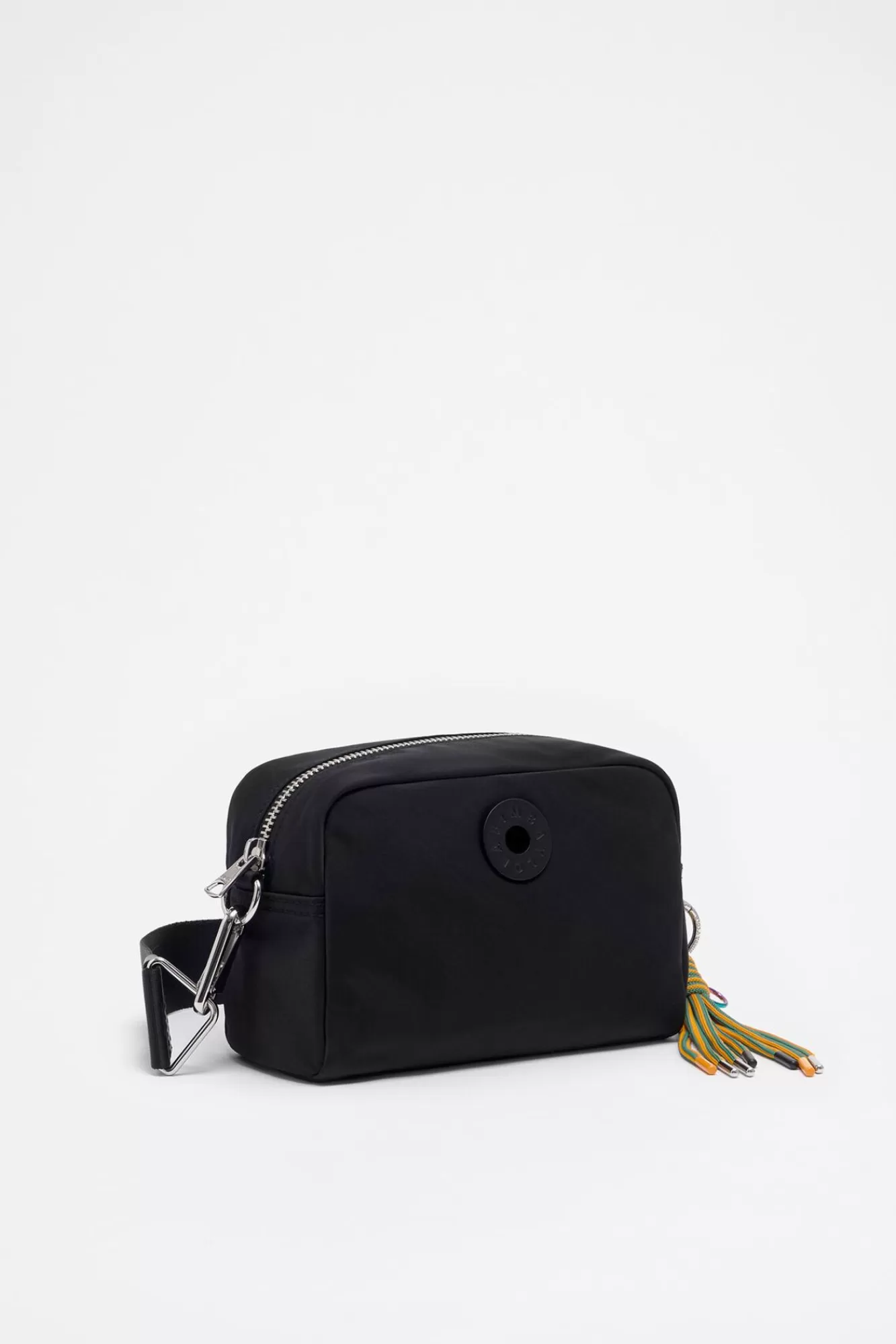 BIMBA Y LOLA Bolso Bandolera Pequeno Nylon Negro Clearance