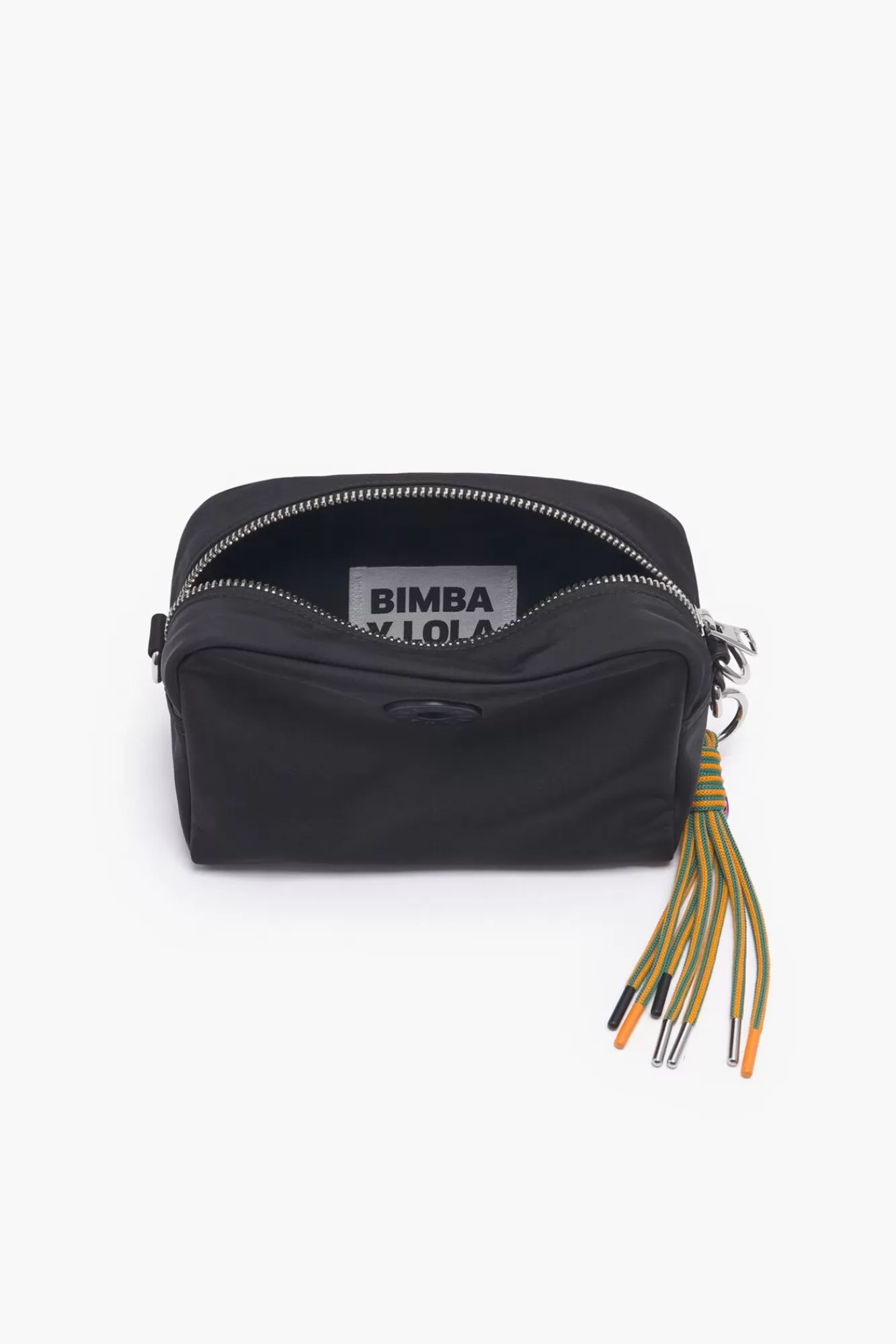 BIMBA Y LOLA Bolso Bandolera Pequeno Nylon Negro Clearance