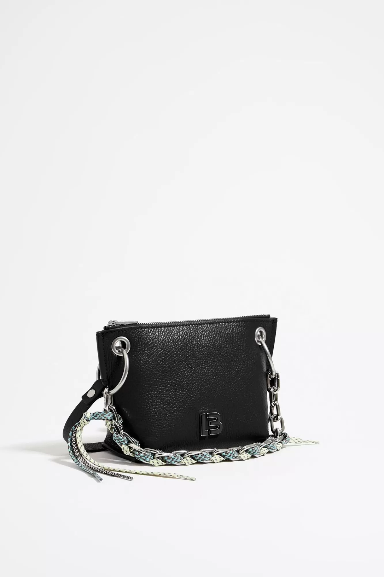 BIMBA Y LOLA Bolso Bandolera Trapecio Pequeno Piel Negro Store