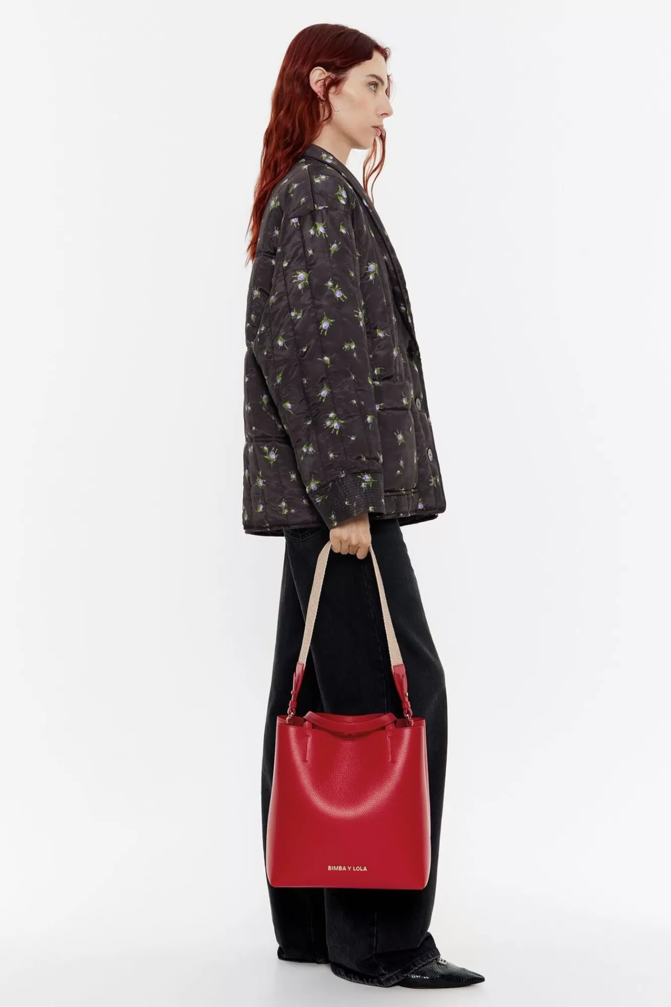 BIMBA Y LOLA Bolso Chihuahua Grande Piel Rojo Online