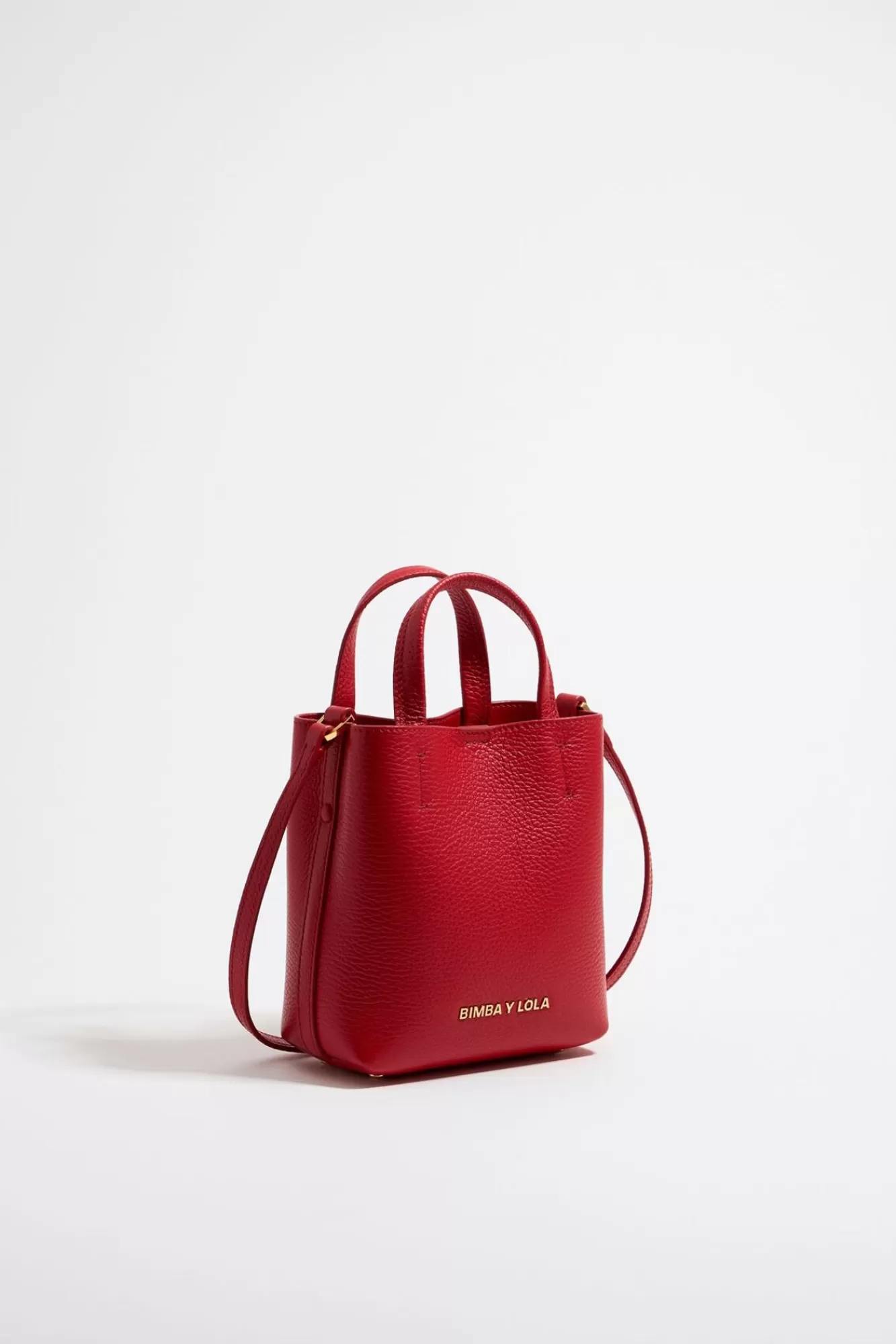 BIMBA Y LOLA Bolso Chihuahua Mini Piel Rojo Discount