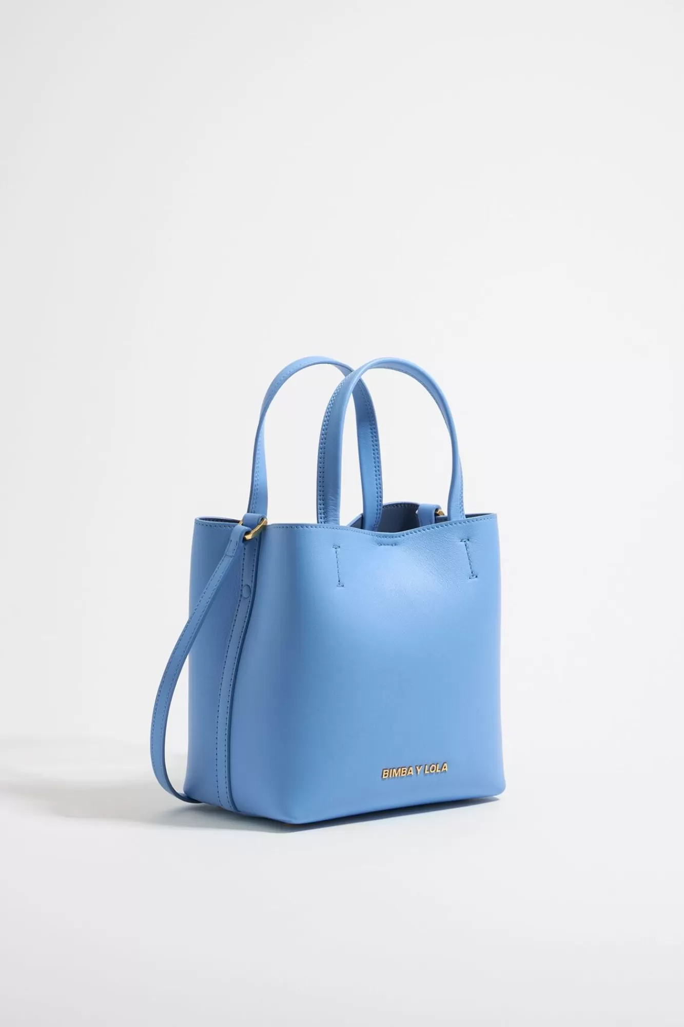 BIMBA Y LOLA Bolso Chihuahua Pequeno Piel Azul Sale