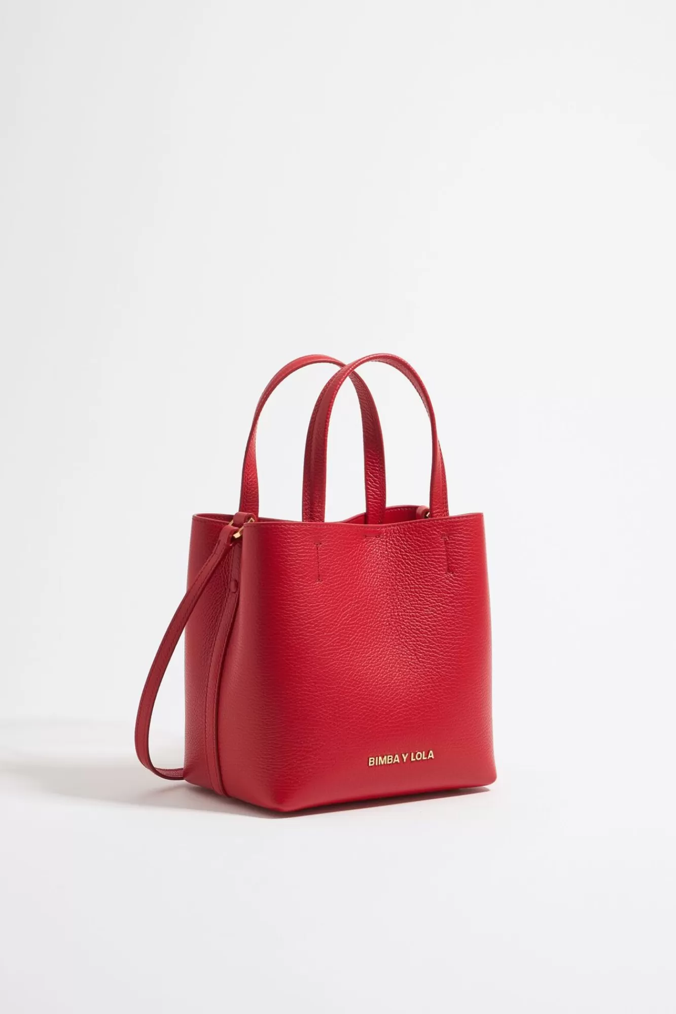 BIMBA Y LOLA Bolso Chihuahua Pequeno Piel Rojo Sale