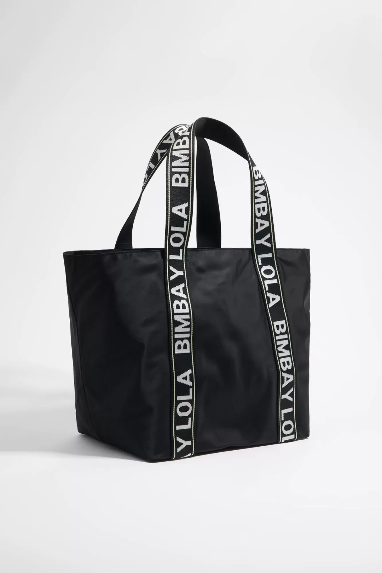 BIMBA Y LOLA Bolso Shopper Maxi Nylon Negro Best