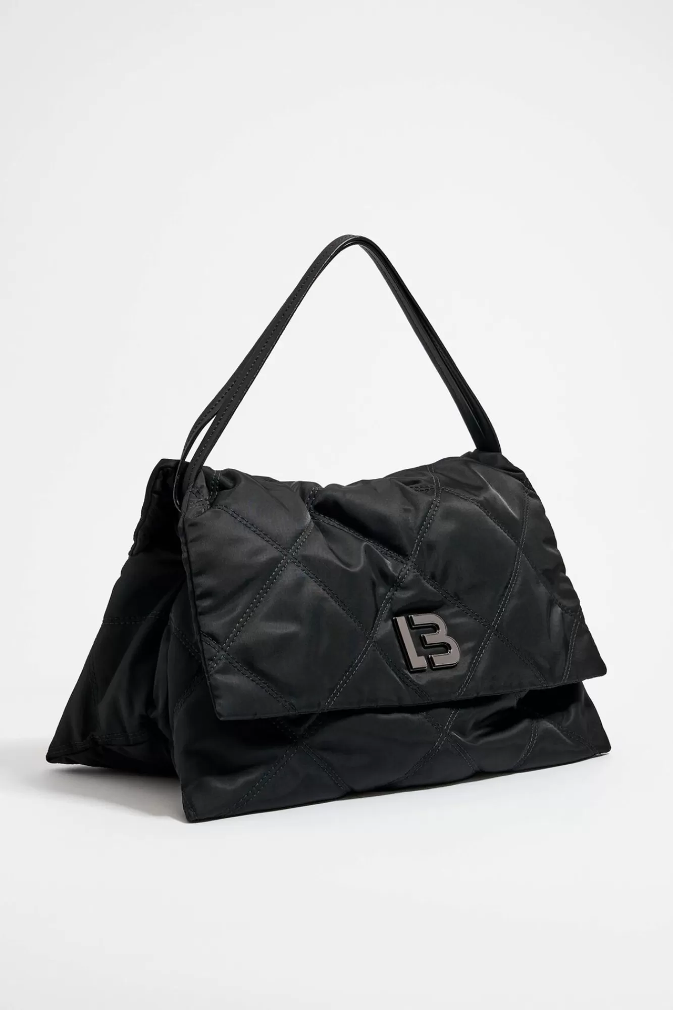 BIMBA Y LOLA Bolso Solapa Mediano Negro Cheap