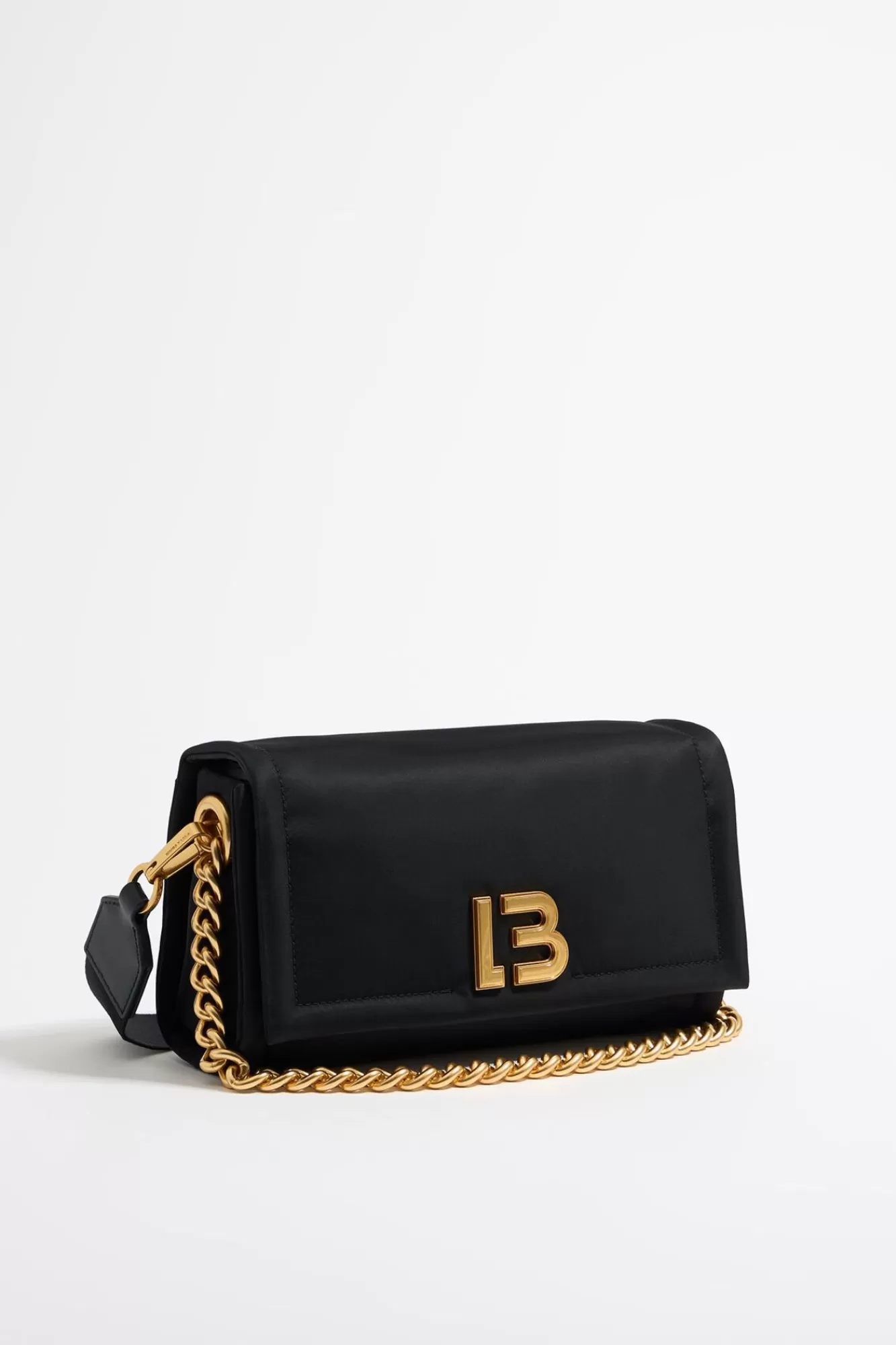 BIMBA Y LOLA Bolso Solapa Mediano Nylon Negro Best