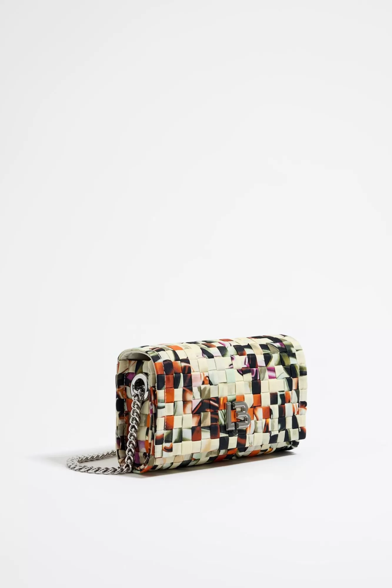 BIMBA Y LOLA Bolso Solapa Mini Nylon Trenzado Print Perfume Shop