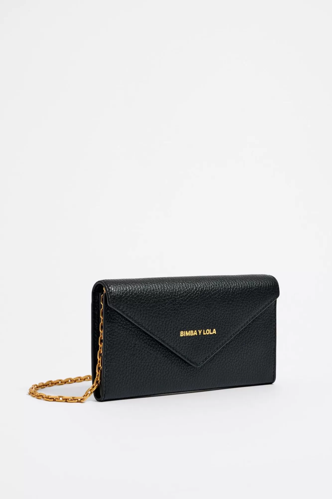 BIMBA Y LOLA Bolso Solapa Mini Piel Negro Best