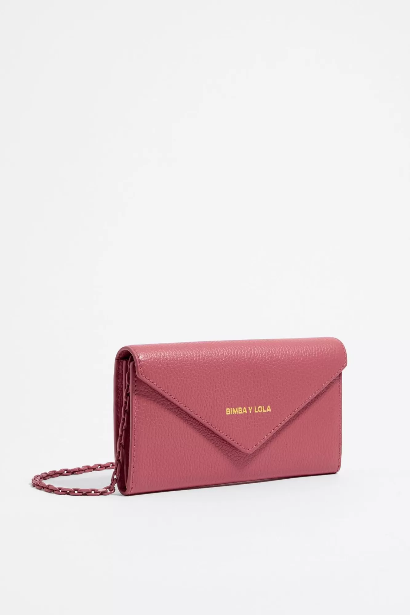 BIMBA Y LOLA Bolso Solapa Mini Piel Rosa Outlet