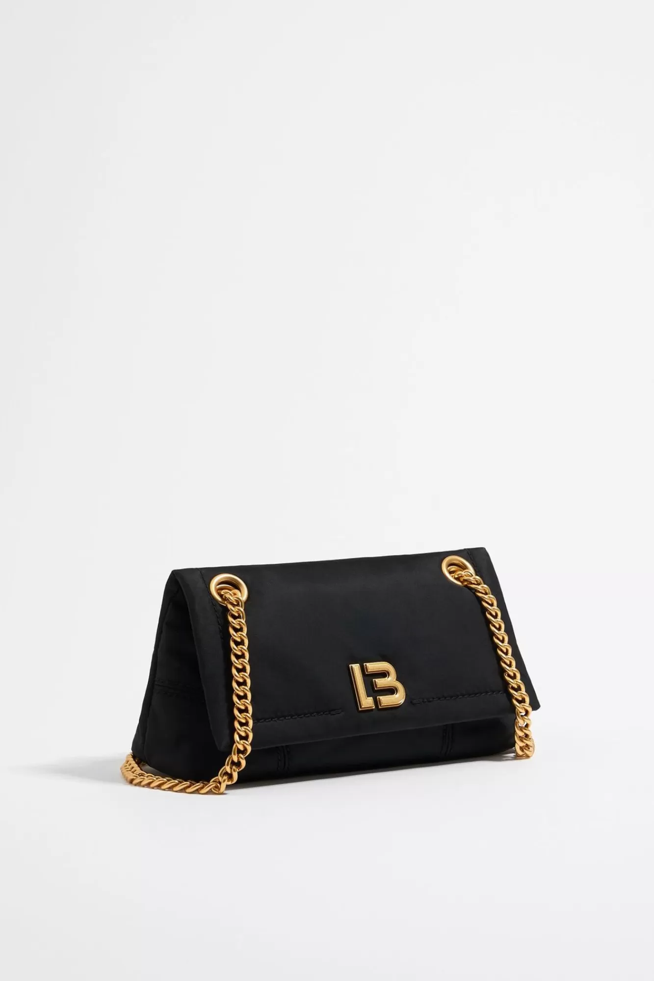 BIMBA Y LOLA Bolso Solapa Pequeno Nylon Negro Hot