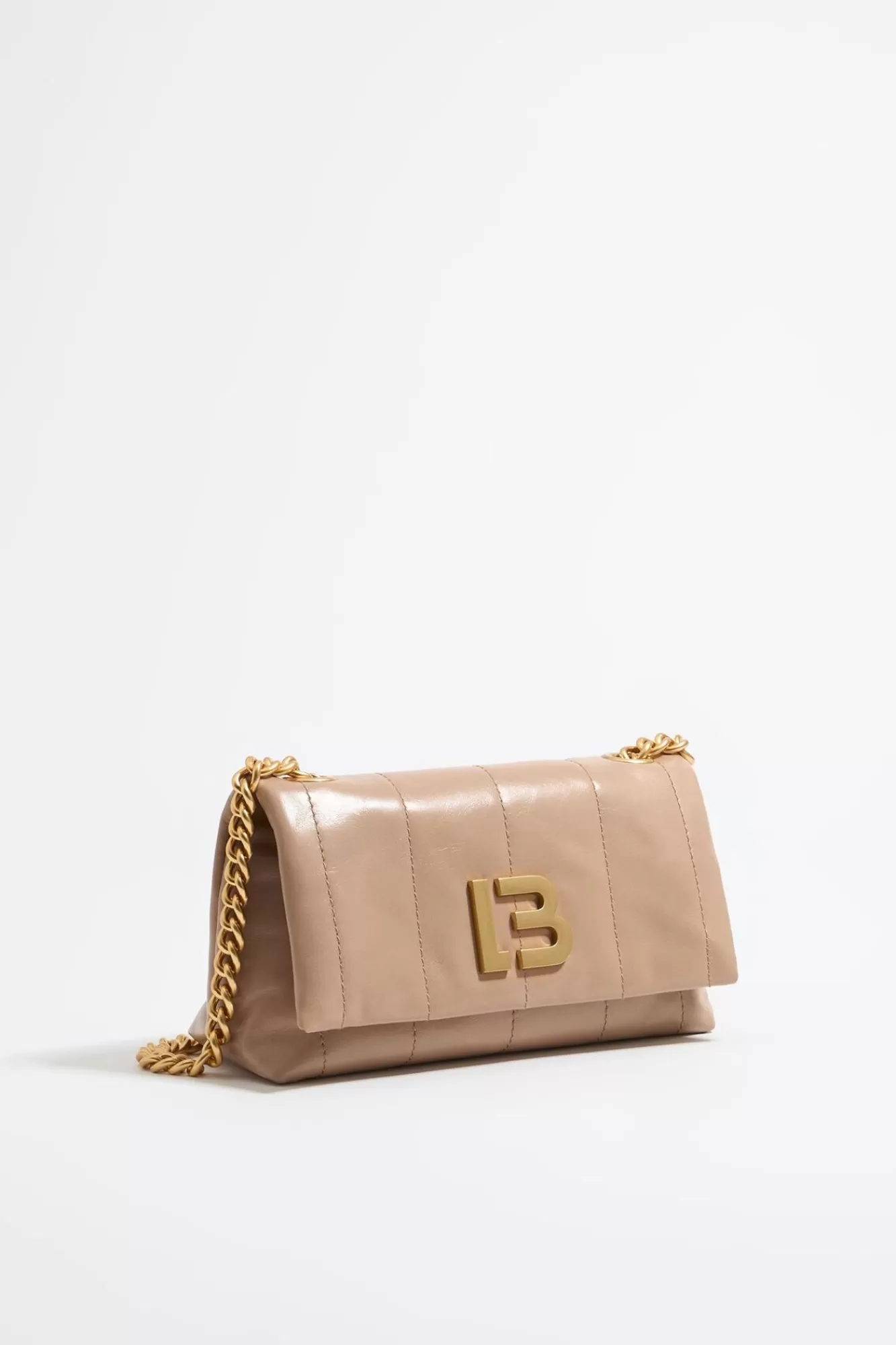 BIMBA Y LOLA Bolso Solapa Pequeno Piel Camel Outlet