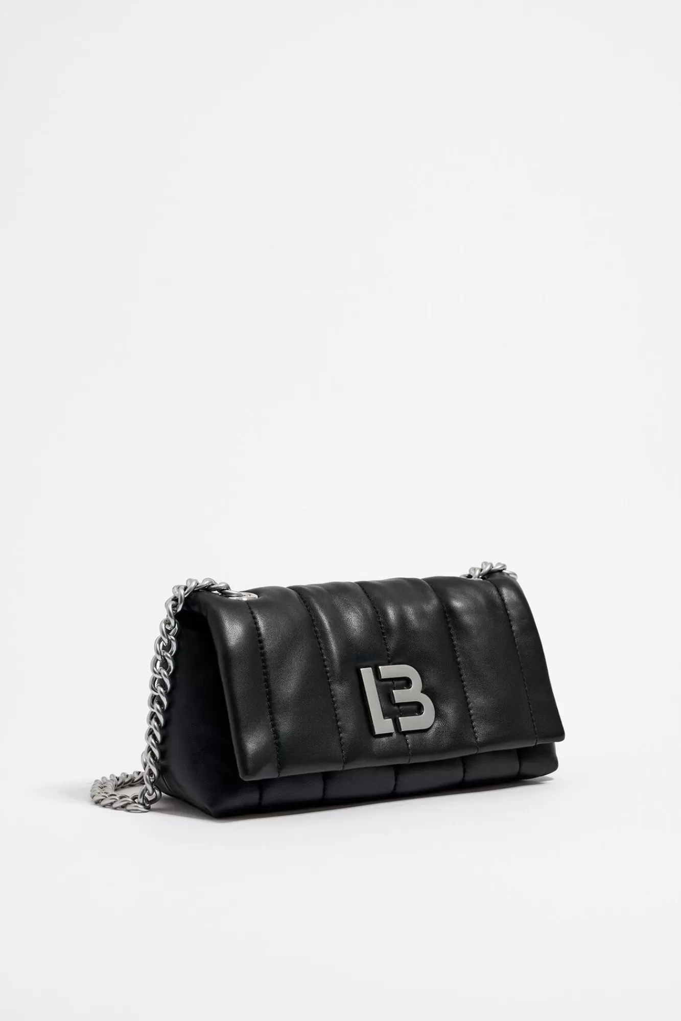 BIMBA Y LOLA Bolso Solapa Pequeno Piel Napa Negro Best Sale