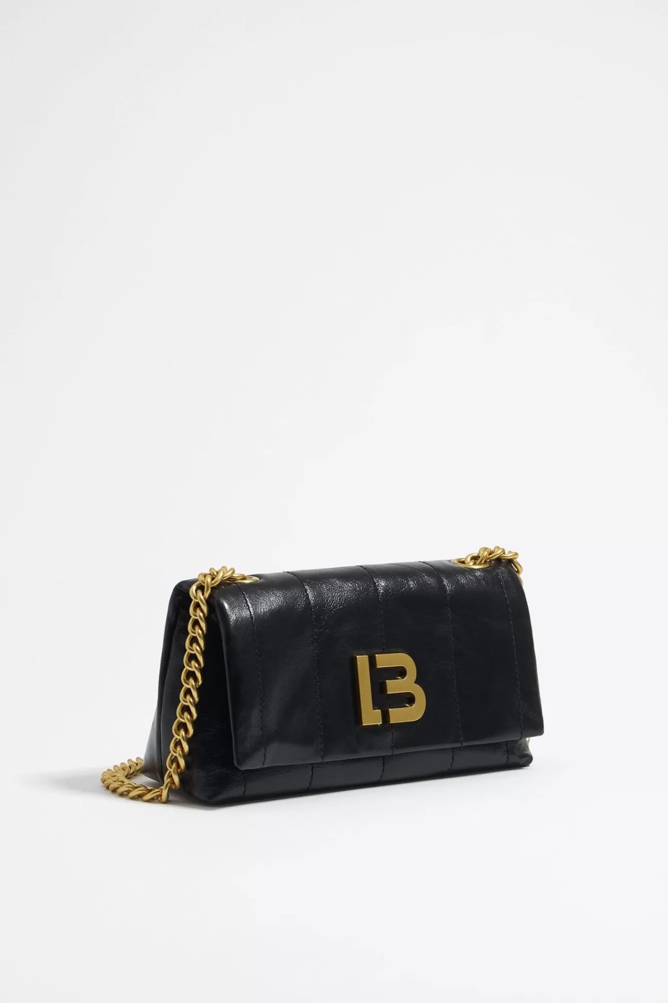 BIMBA Y LOLA Bolso Solapa Pequeno Piel Negro Best