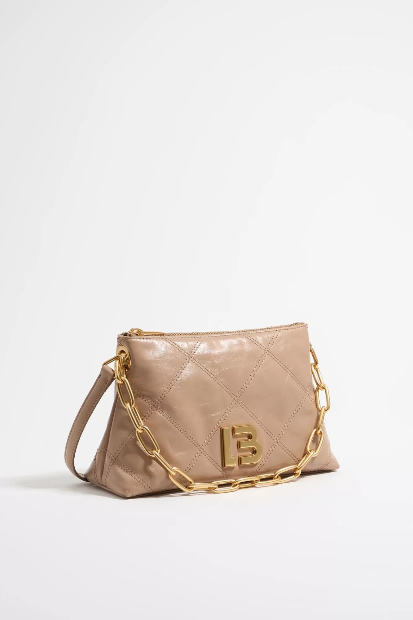 BIMBA Y LOLA Bolso Trapecio Pequeno Piel Camel Sale