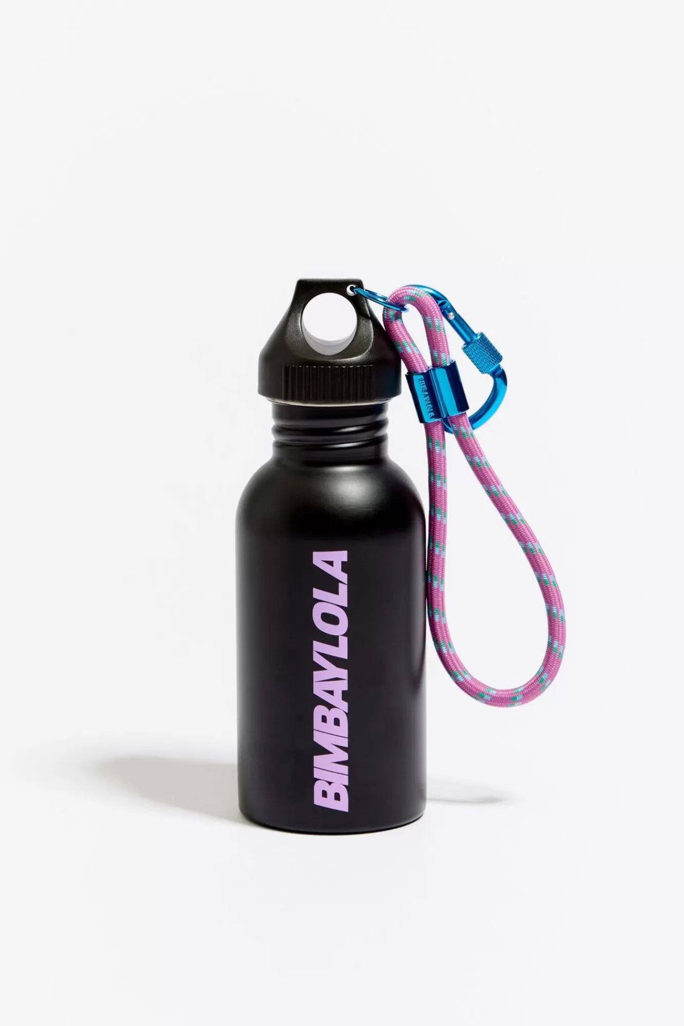 BIMBA Y LOLA Botella Acero Inoxidable Logo Negra Flash Sale