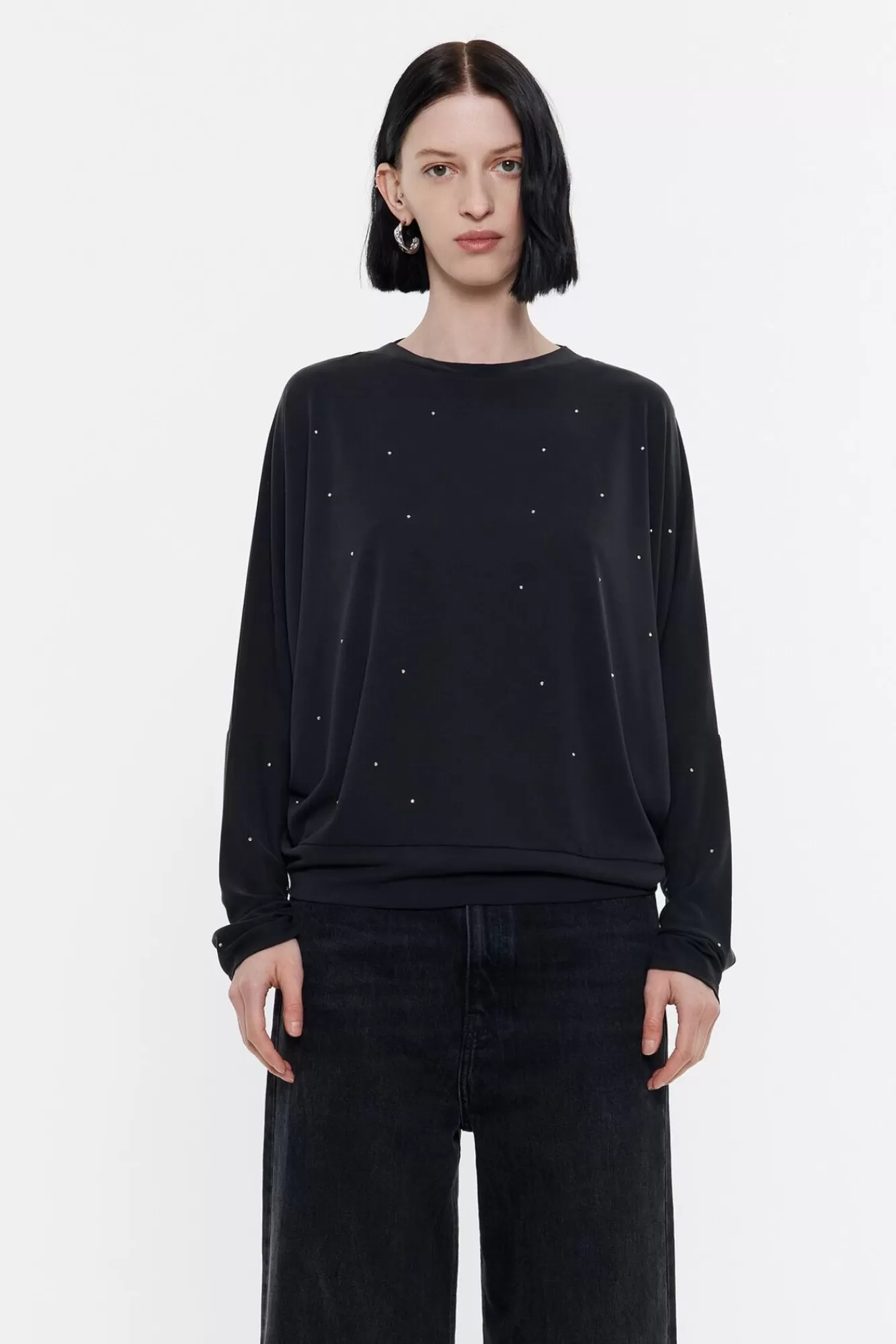 BIMBA Y LOLA Camiseta Piedras Negra Online