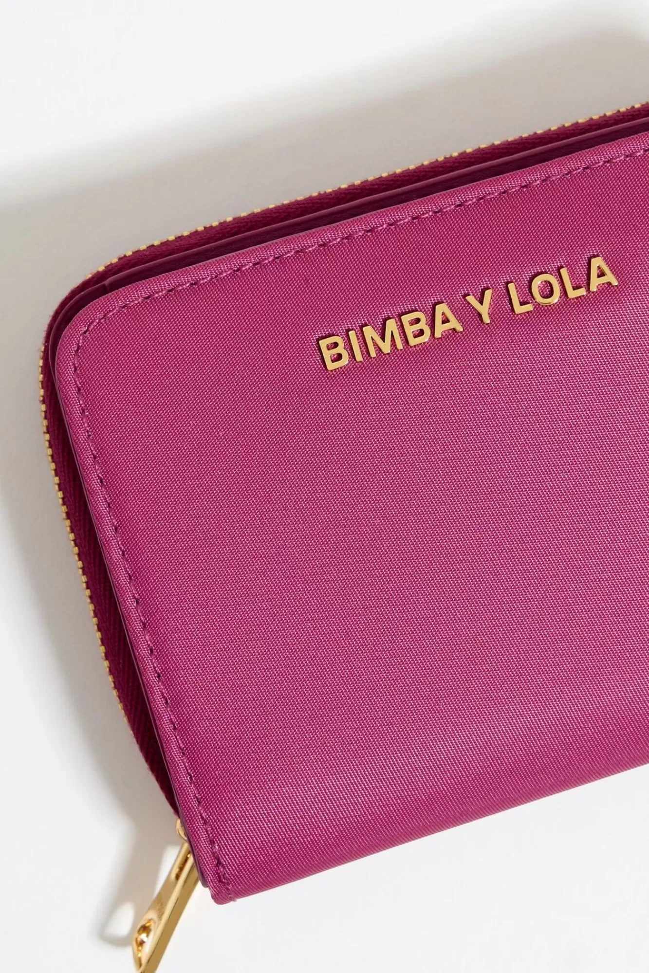 BIMBA Y LOLA Cartera Solapa Nylon Rosa Oscuro Best Sale