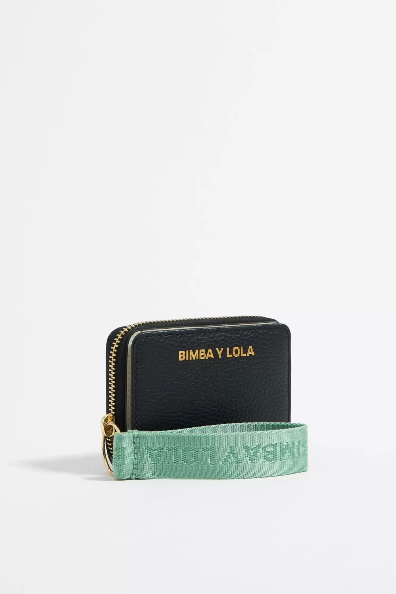 BIMBA Y LOLA Cartera Solapa Piel Negra Shop