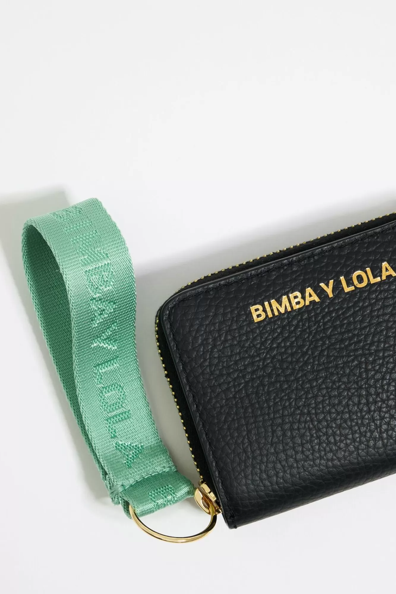 BIMBA Y LOLA Cartera Solapa Piel Negra Shop