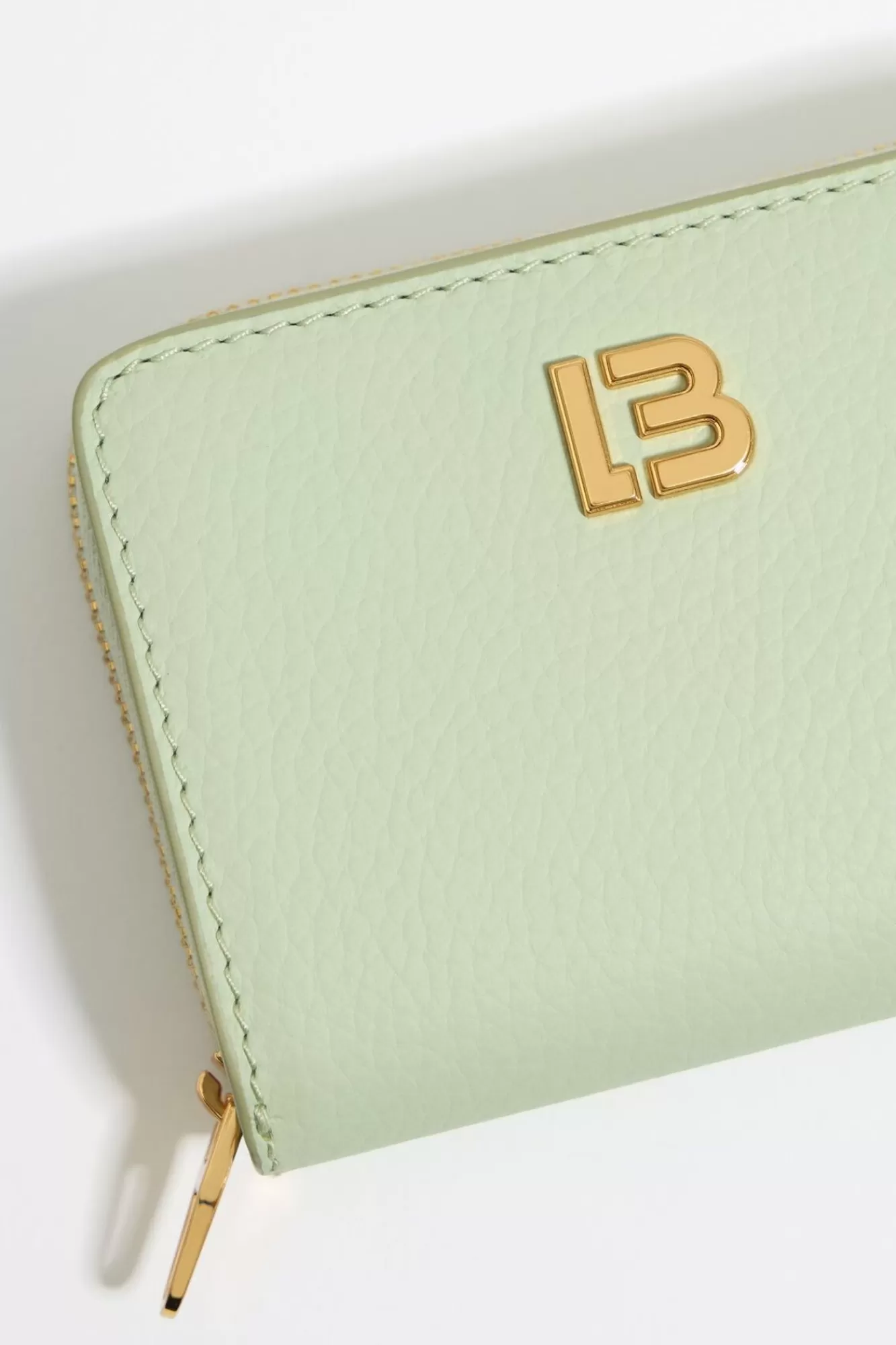 BIMBA Y LOLA Cartera Solapa Piel Verde Pastel Flash Sale