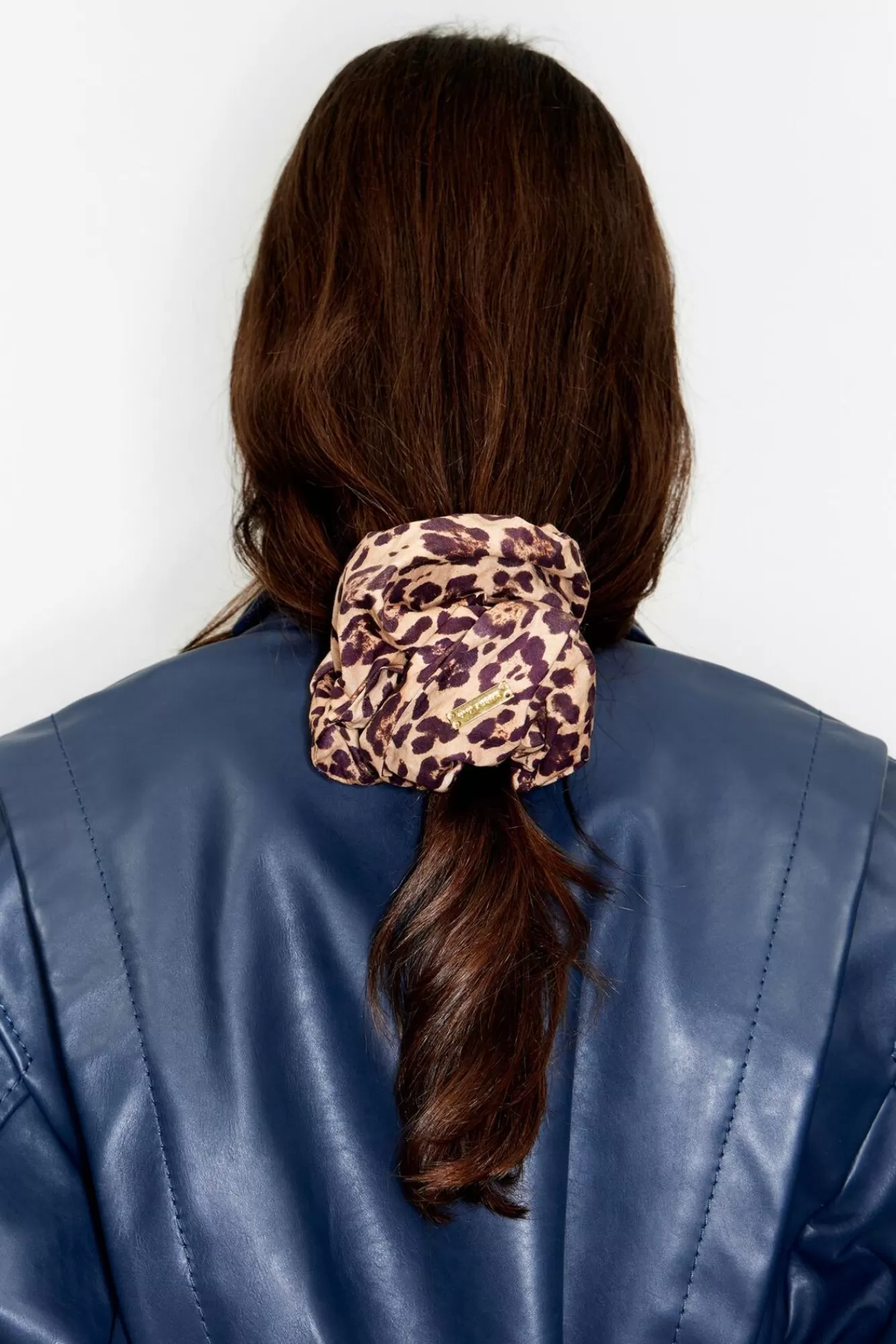 BIMBA Y LOLA Coletero Print Leopard Natural Flash Sale