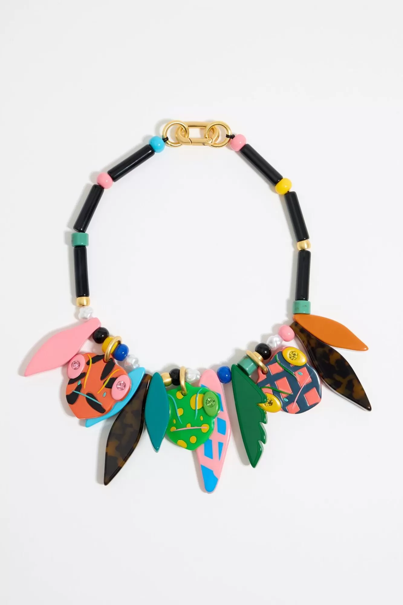 BIMBA Y LOLA Collar Camaleones Resina Multicolor Outlet