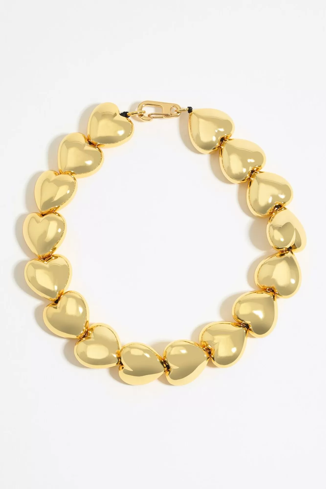 BIMBA Y LOLA Collar Corazones Dorado Clearance