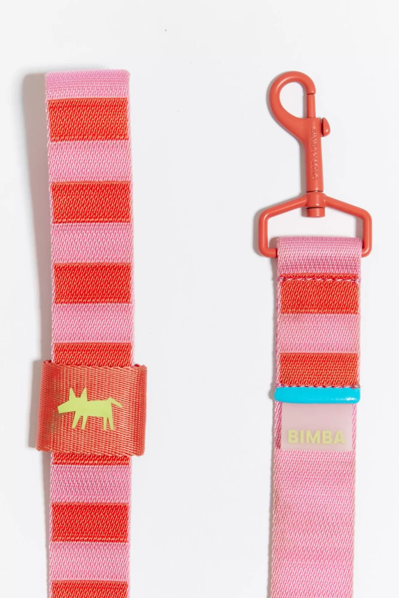 BIMBA Y LOLA Correa Mascota Logo Lola Rosa Clearance