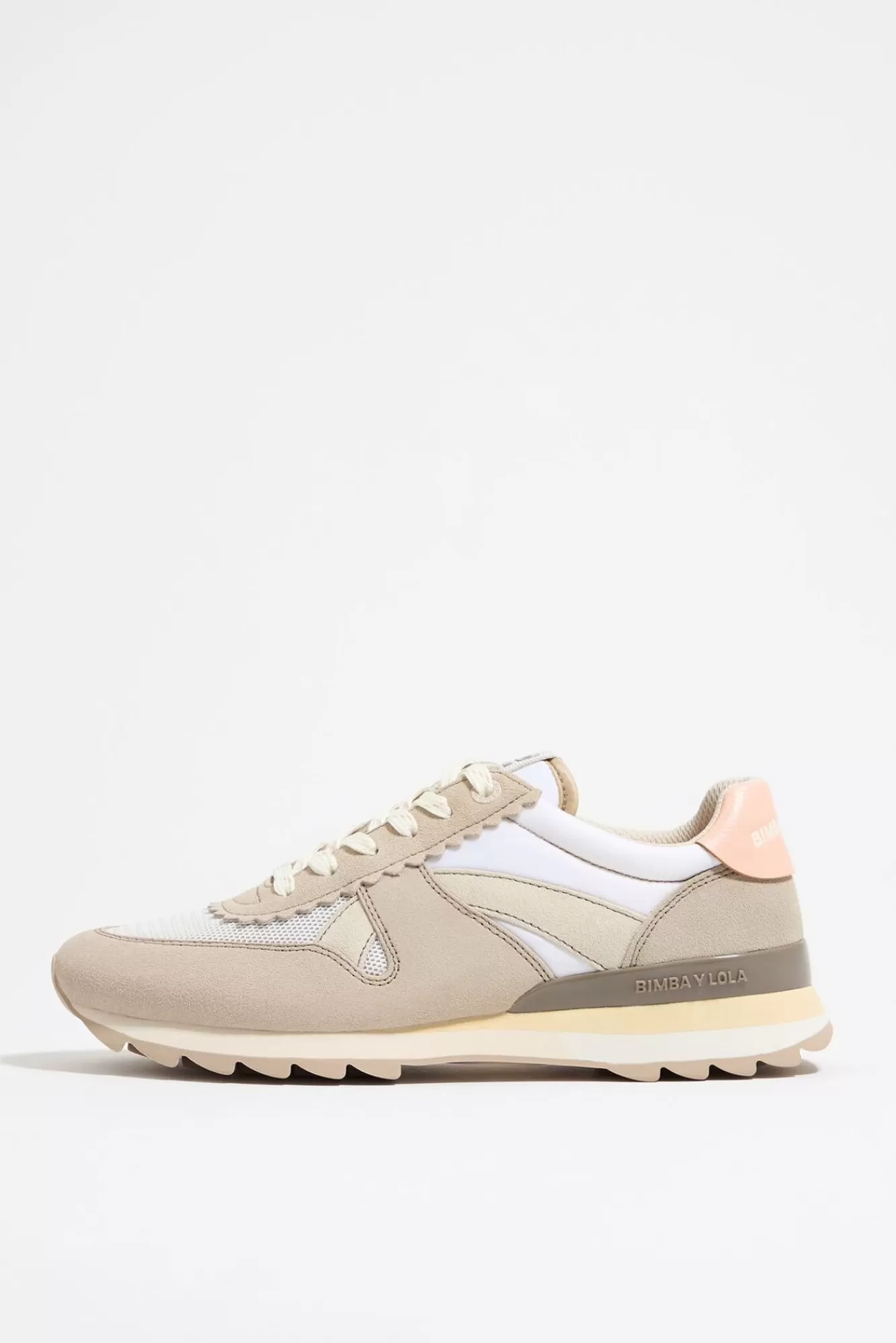 BIMBA Y LOLA Deportiva Tecnica Beige Discount