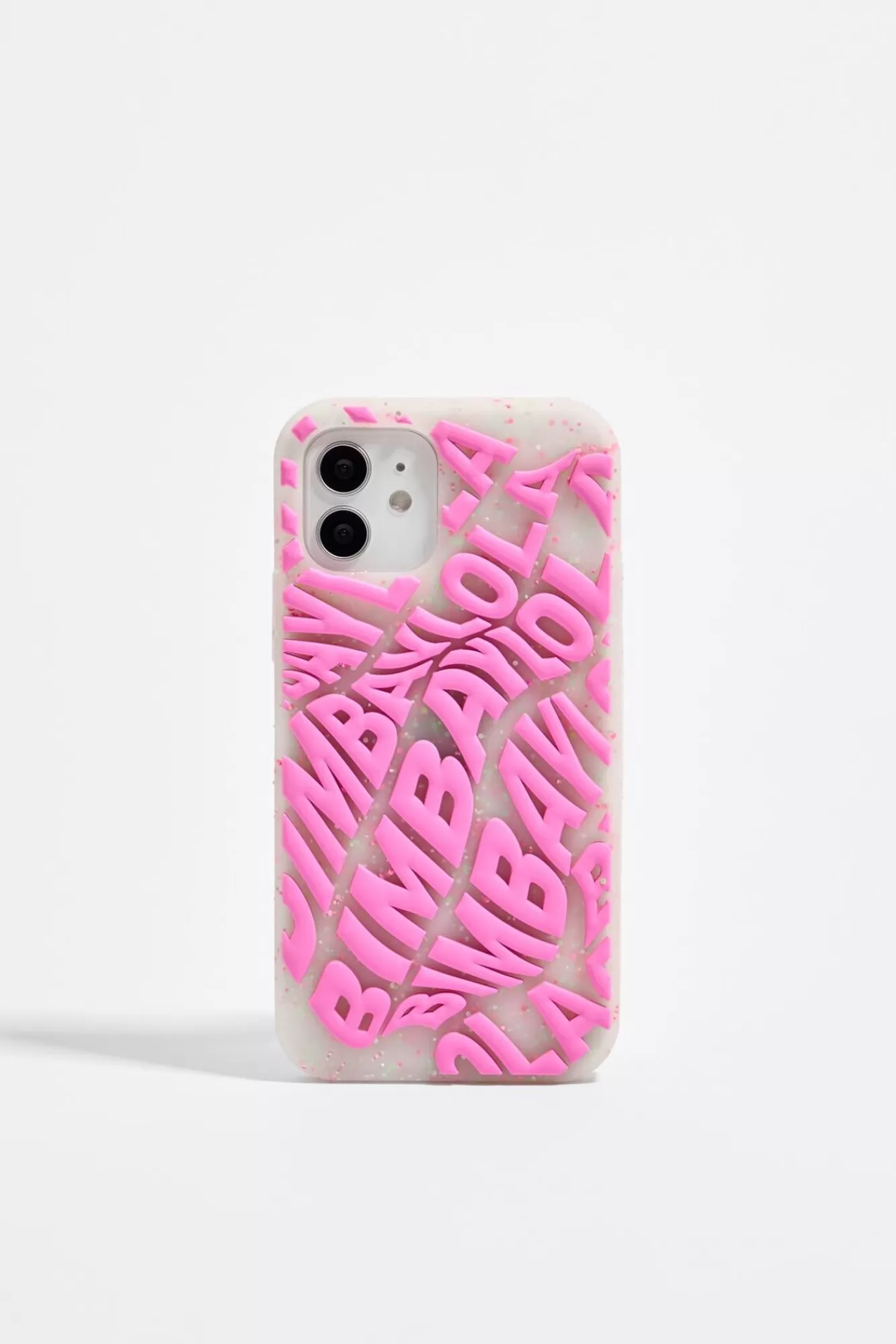 BIMBA Y LOLA Funda Iphone 12/12 Pro Silicona Logo Rosa Outlet