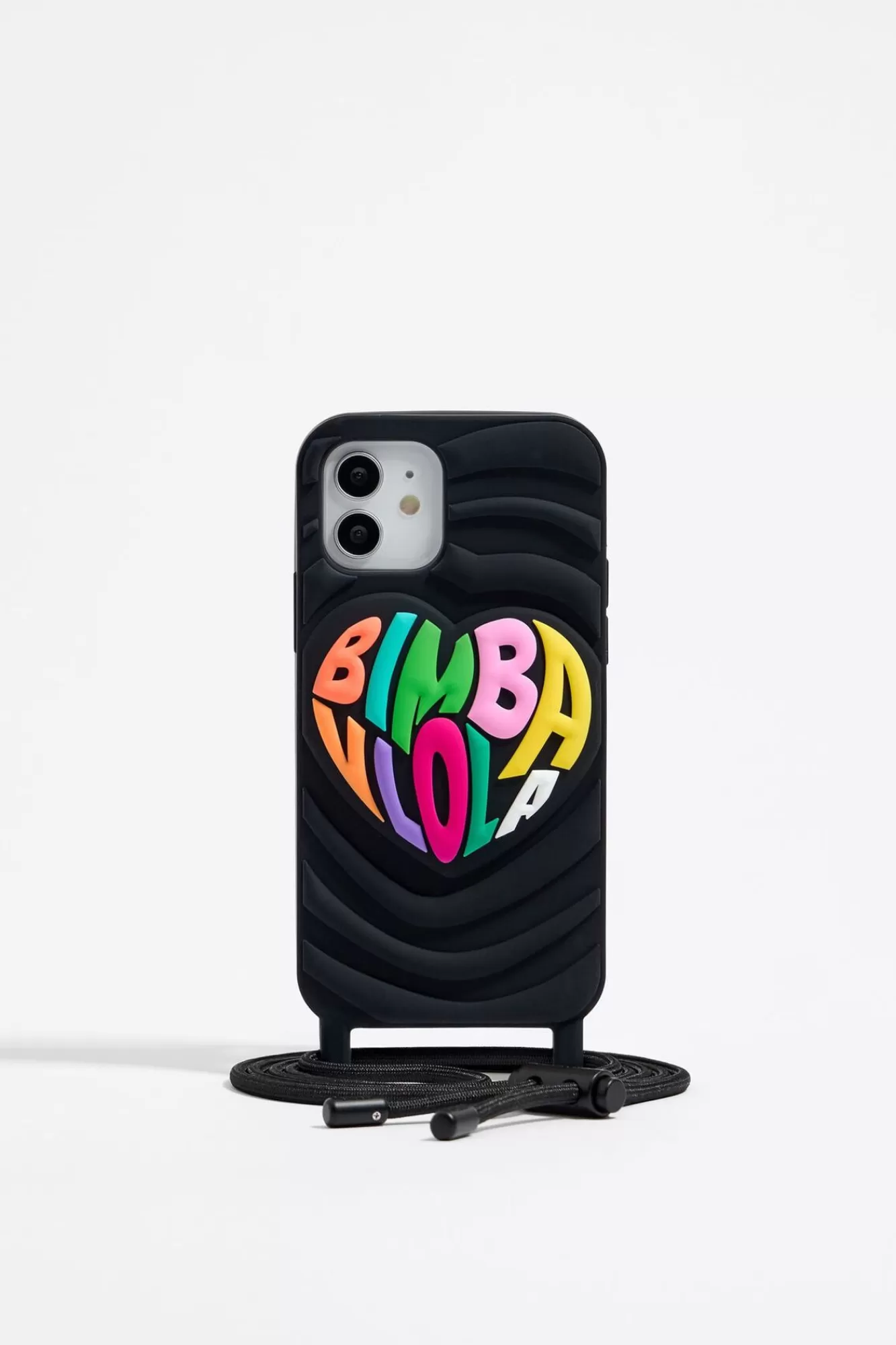 BIMBA Y LOLA Funda Iphone 12/12 Pro Silicona Negra Best