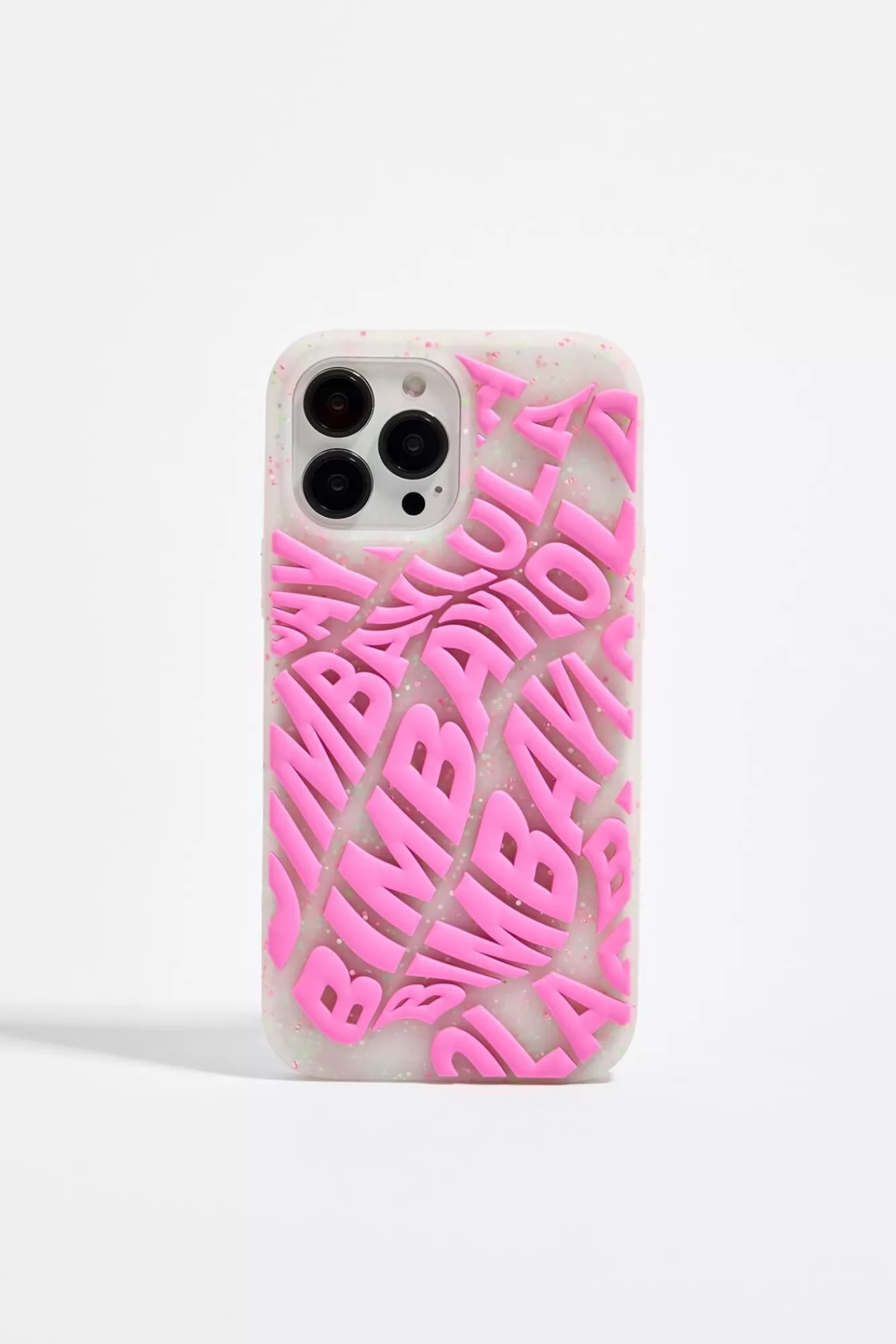 BIMBA Y LOLA Funda Iphone 13 Pro Max Silicona Logo Rosa Clearance