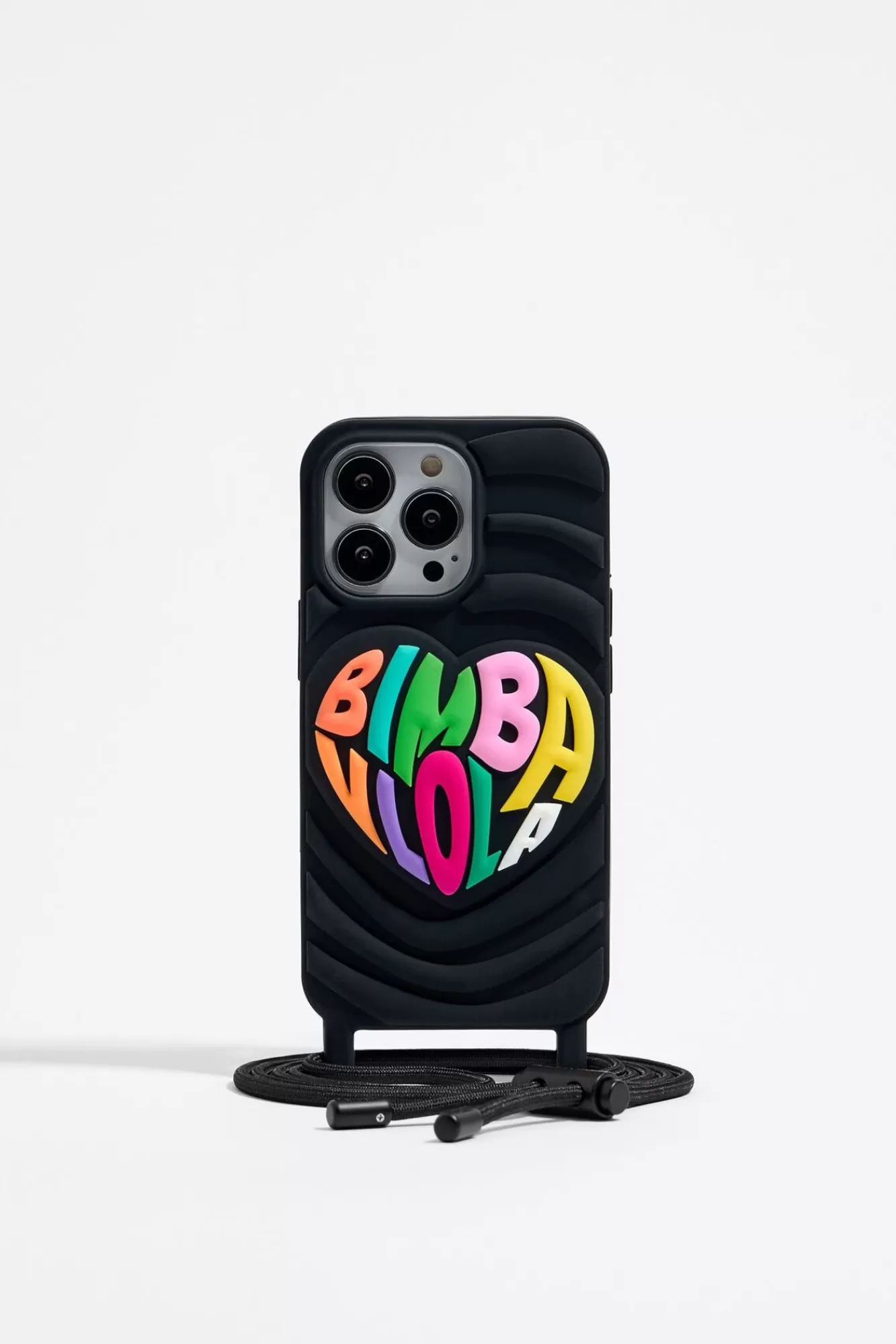 BIMBA Y LOLA Funda Iphone 13 Pro Silicona Negra Outlet