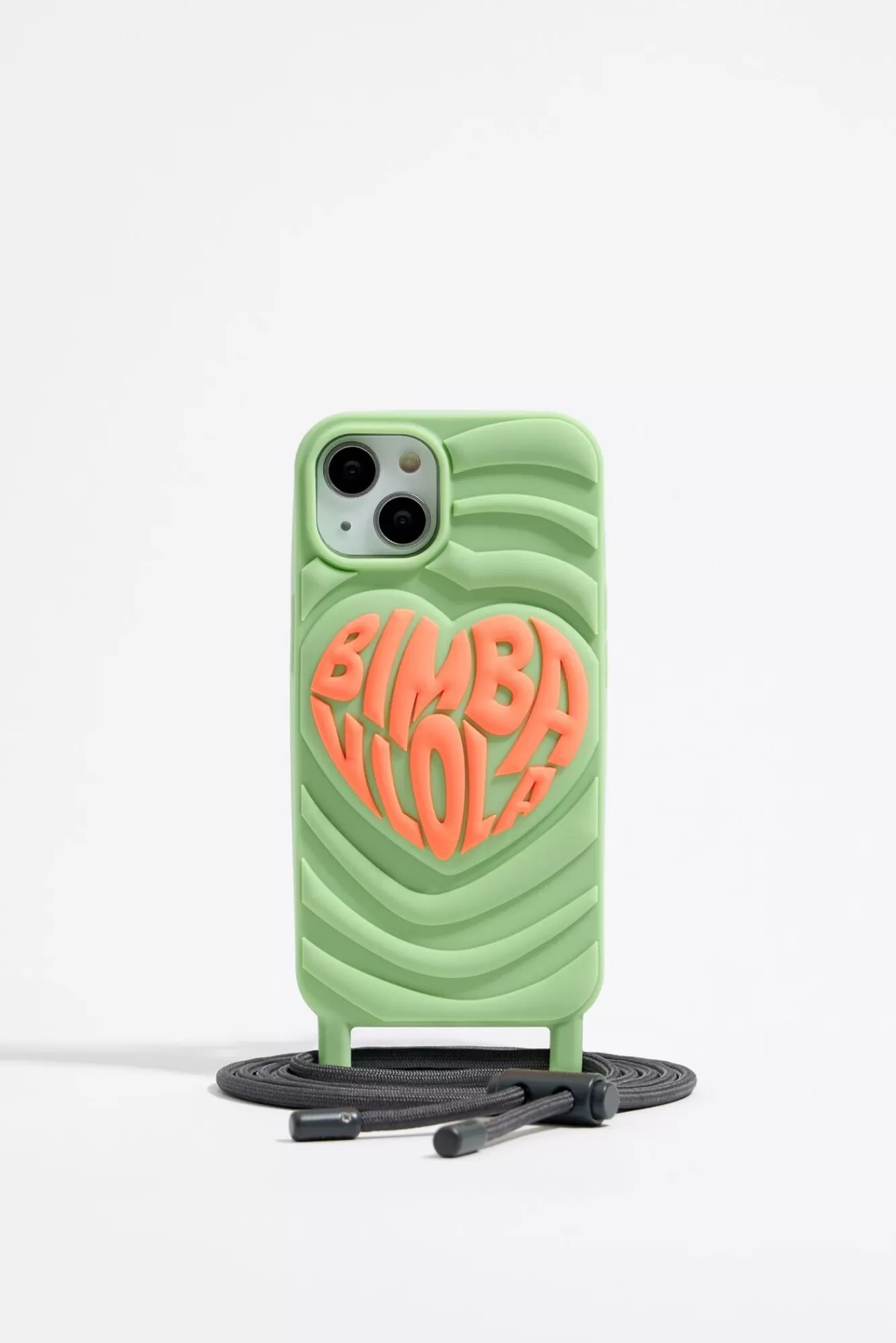 BIMBA Y LOLA Funda Iphone 13 Silicona Verde Fashion