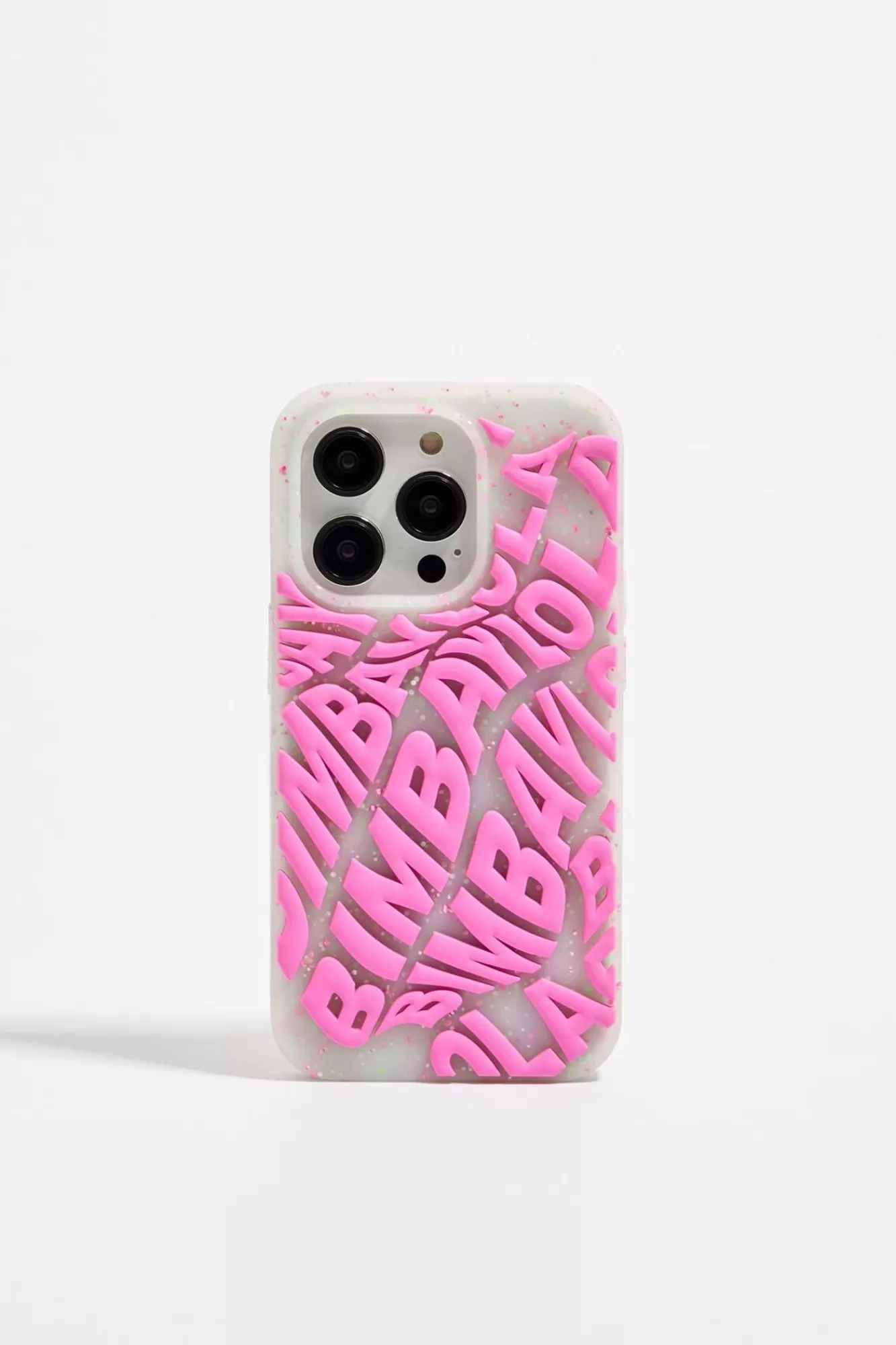 BIMBA Y LOLA Funda Iphone 14 Pro Silicona Logo Rosa Online