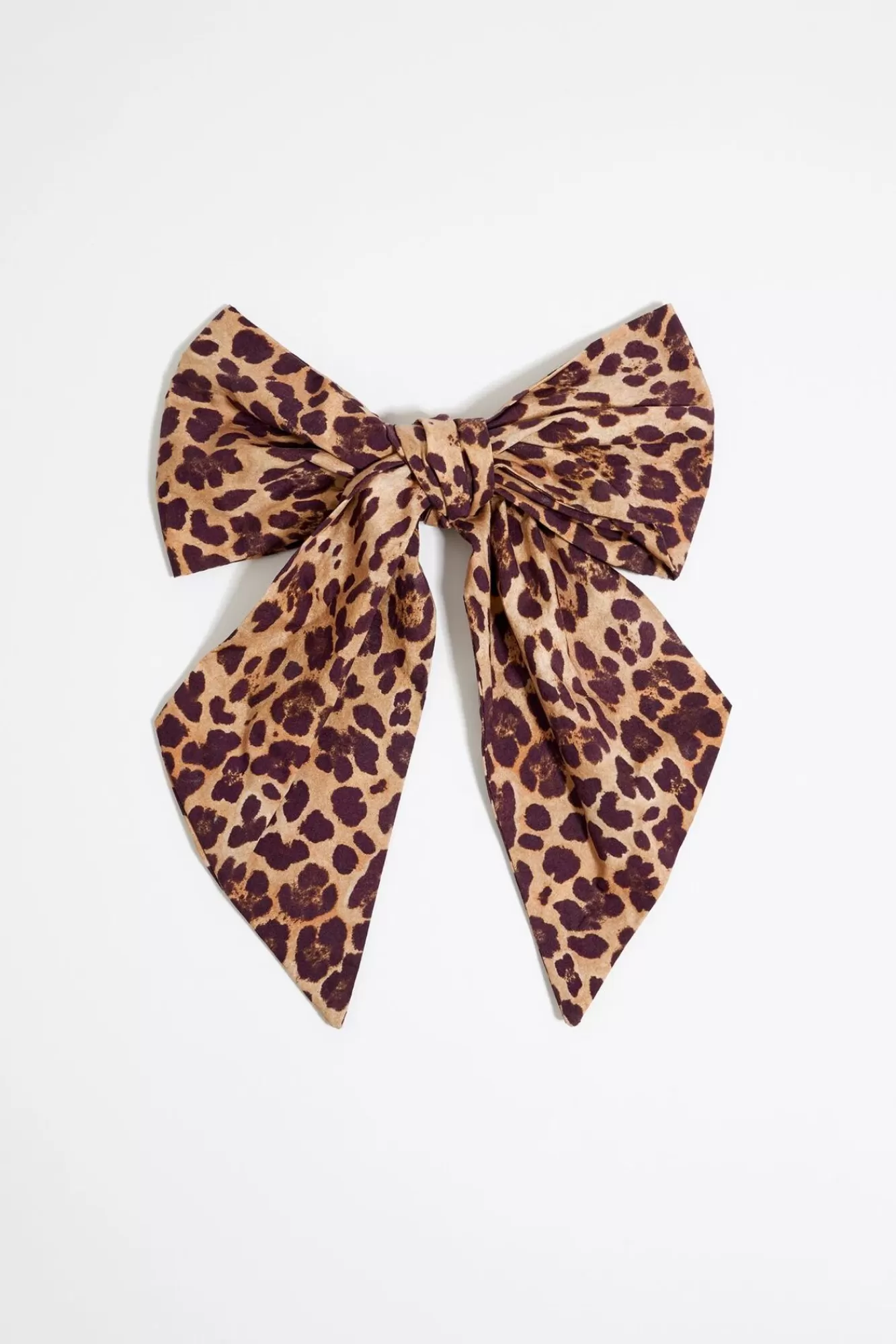 BIMBA Y LOLA Horquilla Lazo Print Leopard Natural Best