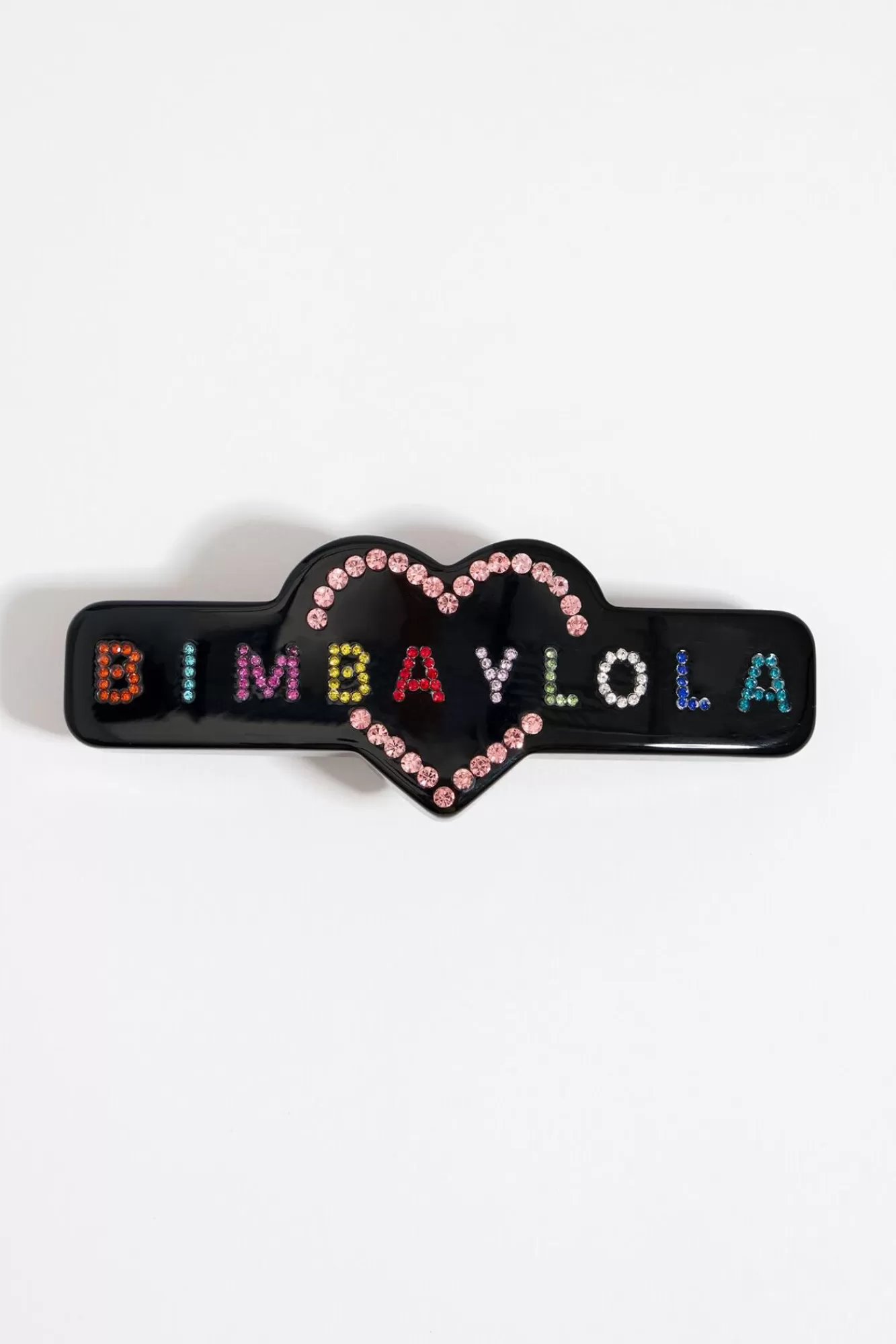 BIMBA Y LOLA Horquilla Resina Logo Negra Sale