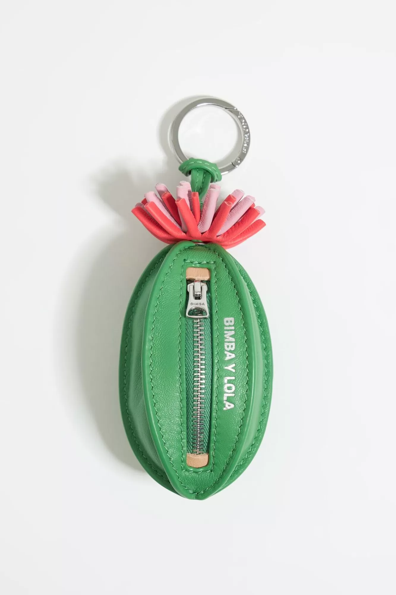 BIMBA Y LOLA Llavero Charm Pelota Piel Verde Best