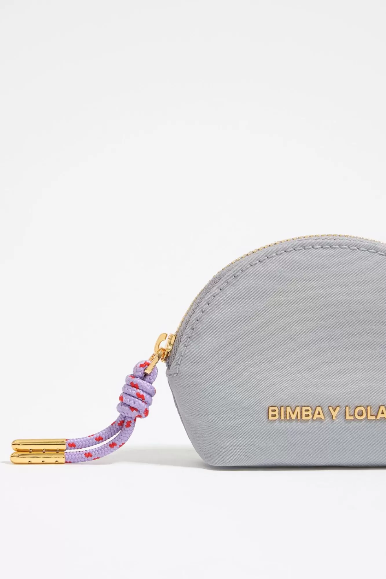 BIMBA Y LOLA Monedero Nylon Lila Empolvado Fashion