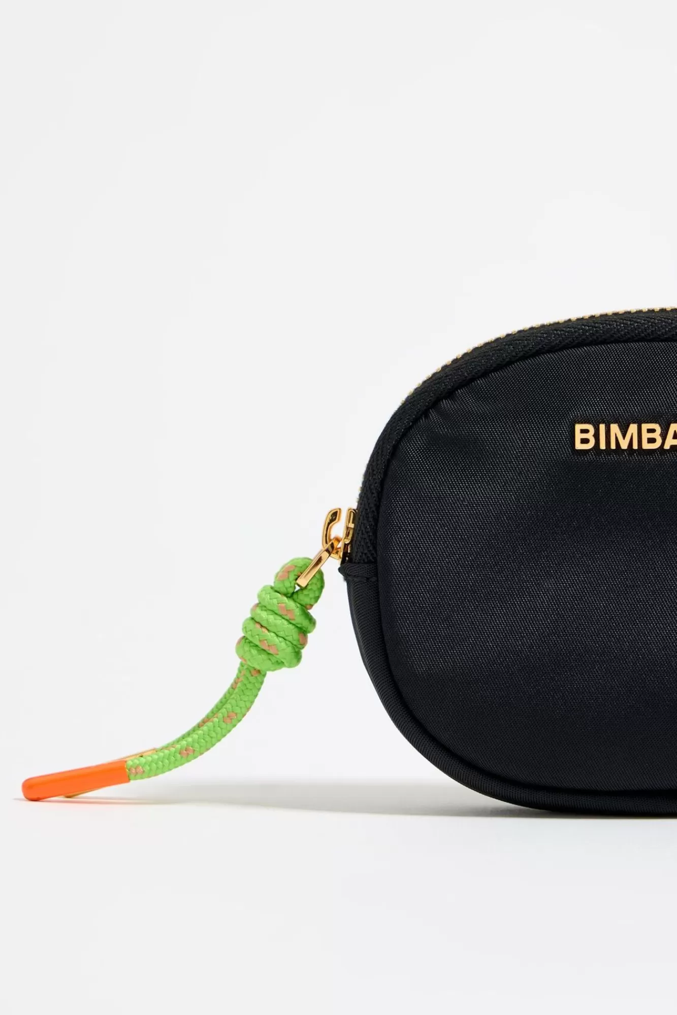 BIMBA Y LOLA Monedero Ovalado Nylon Negro Flash Sale