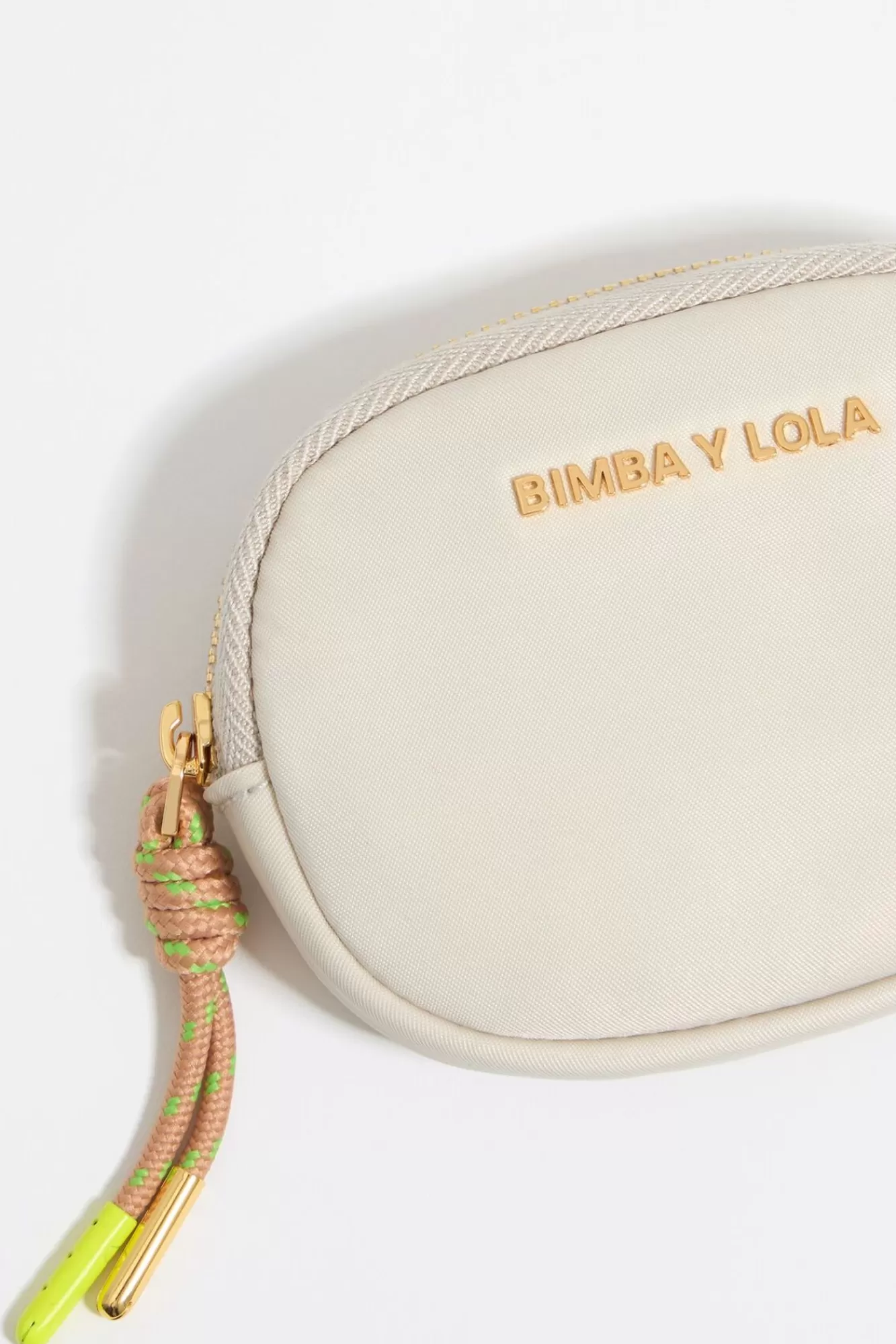 BIMBA Y LOLA Monedero Ovalado Nylon Piedra Cheap